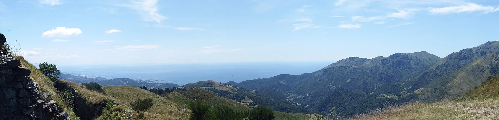 Photo showing: Si intravedono le manovre di attracco della Costa Concordia