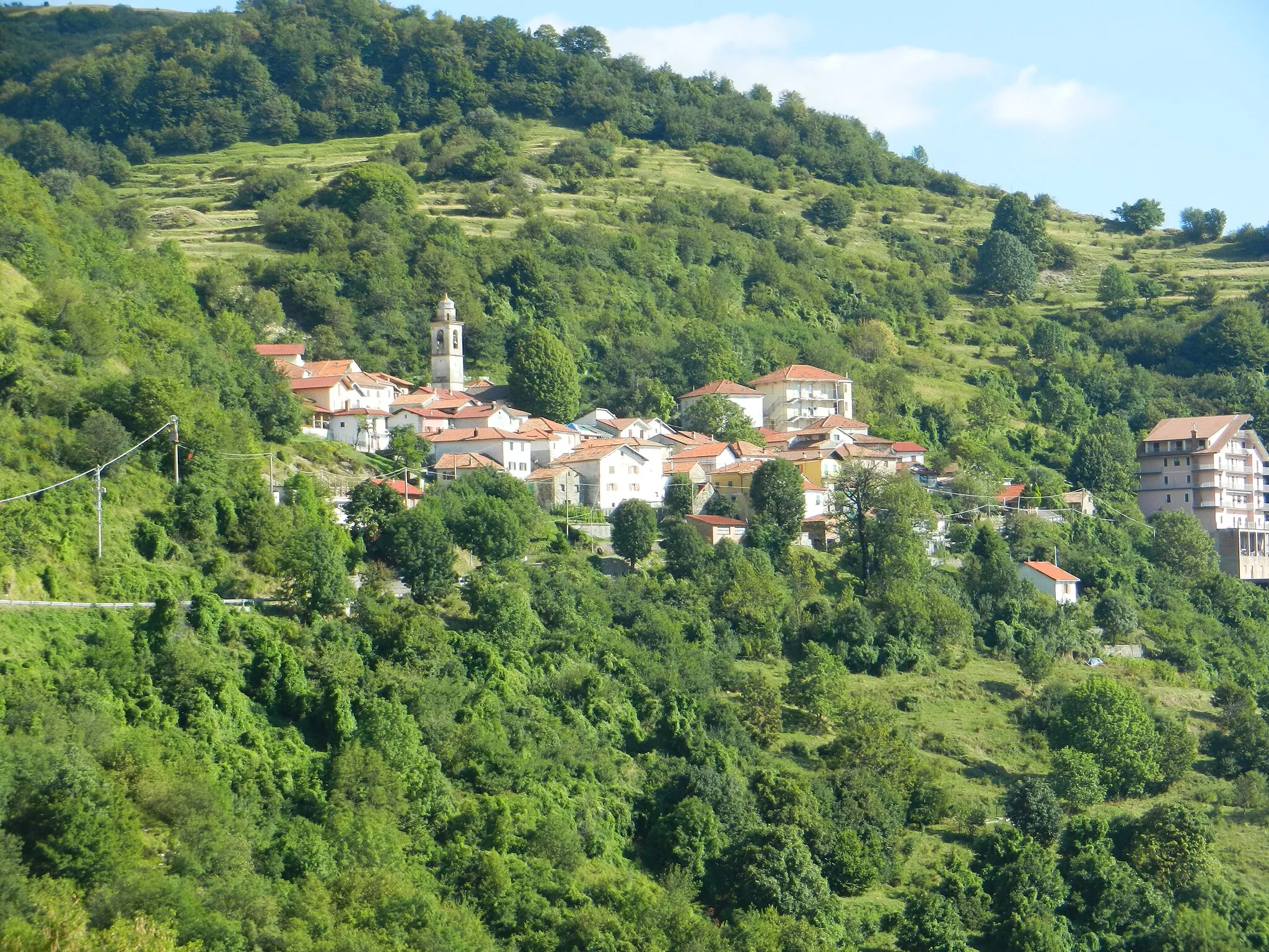 Photo showing: Vobbia, provincia di Genova, la frazione Alpe