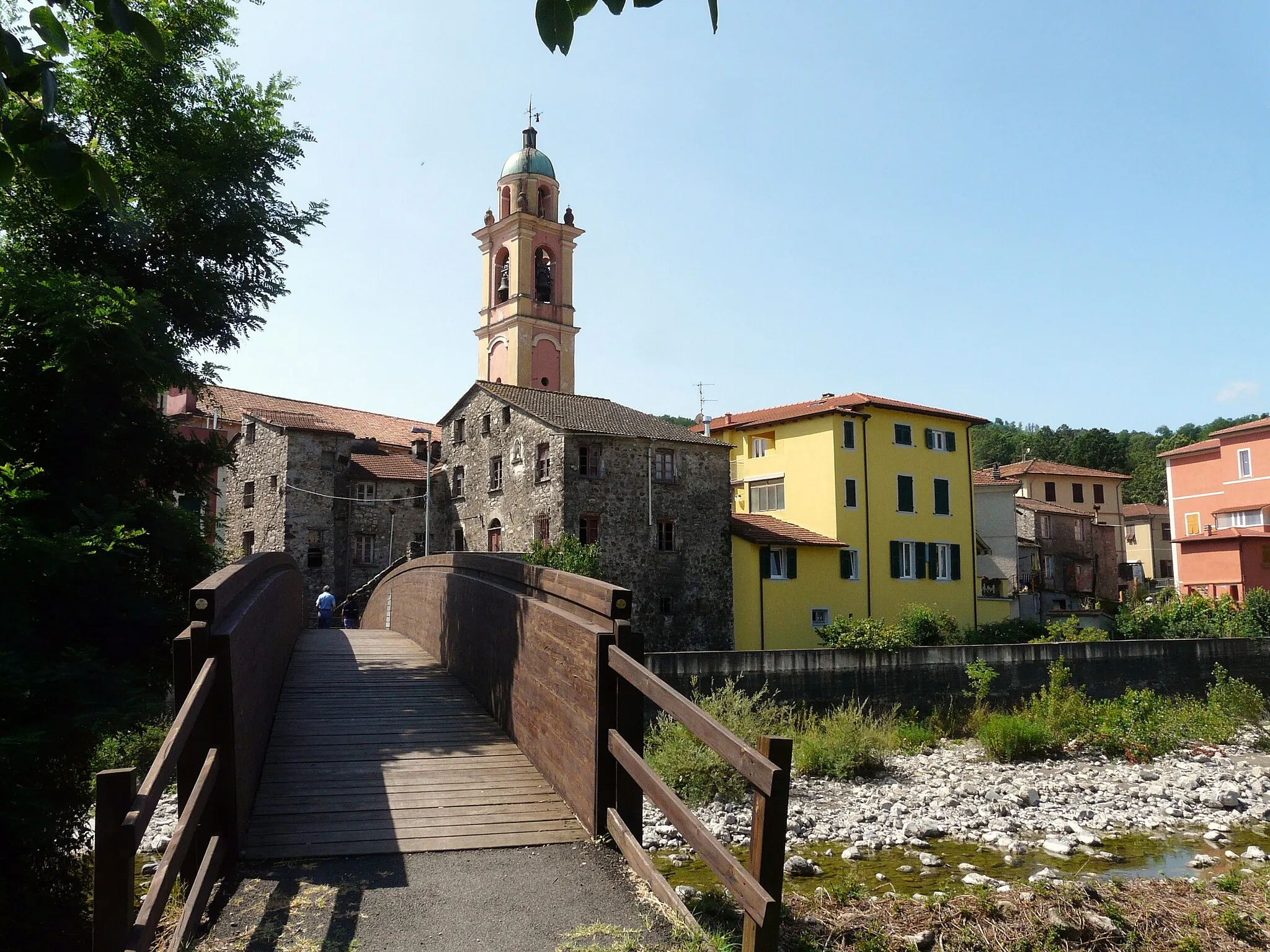 Photo showing: Panorama di San Pietro Vara, Varese Ligure, Liguria, Italia