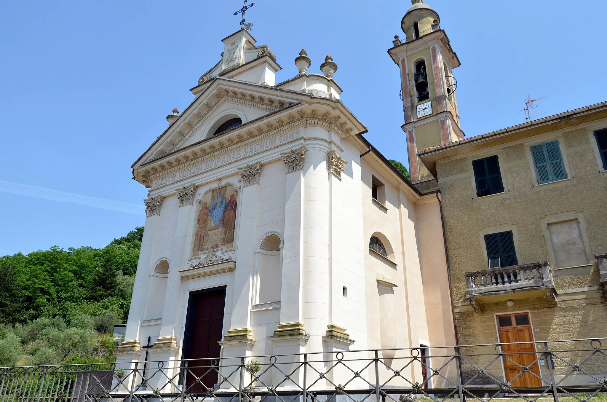 Photo showing: Chiesa di Santa Maria, Santa Maria di Sturla, Carasco, Liguria, Italia