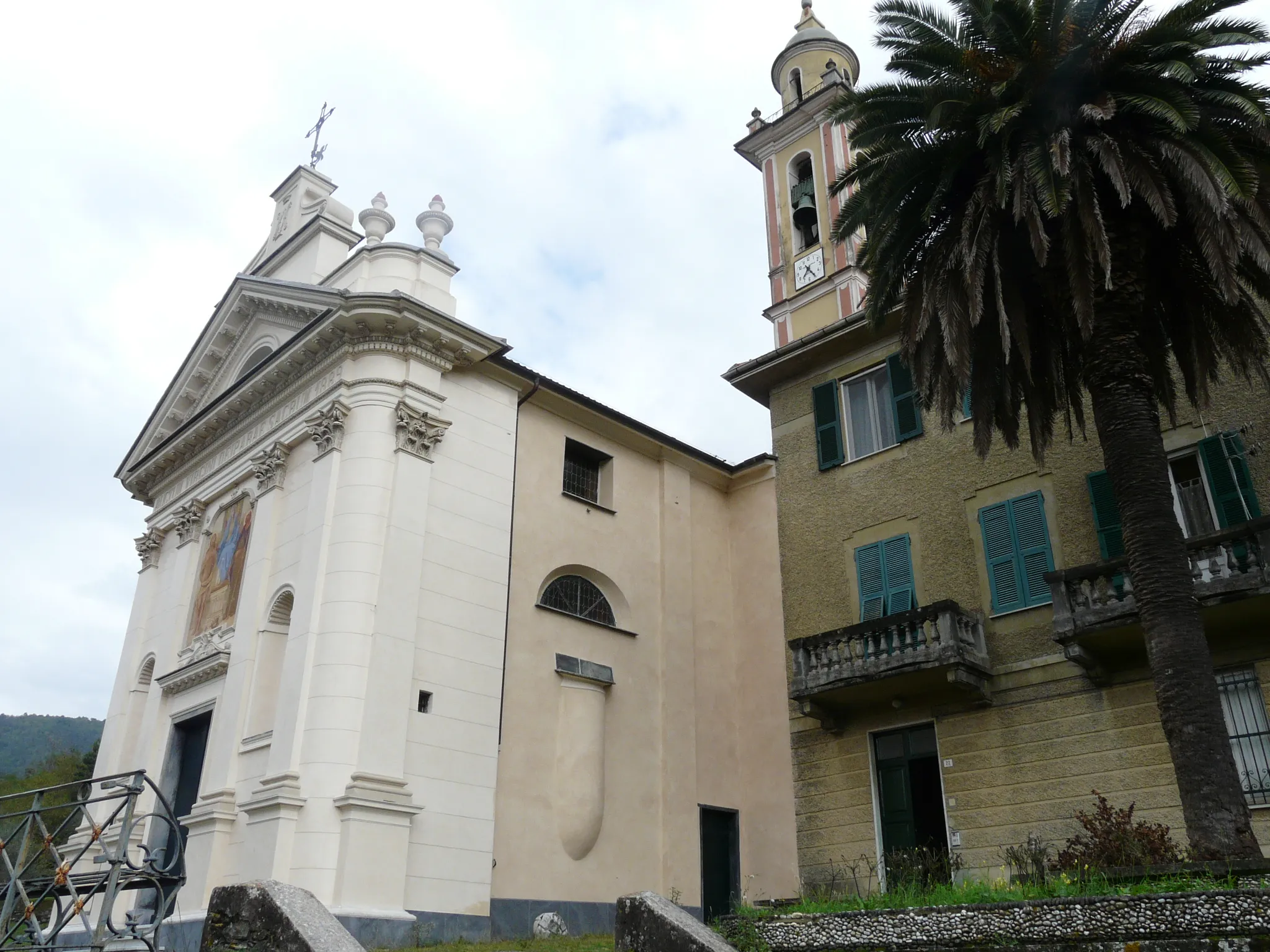 Photo showing: Chiesa di Santa Maria, Santa Maria di Sturla, Carasco, Liguria, Italia