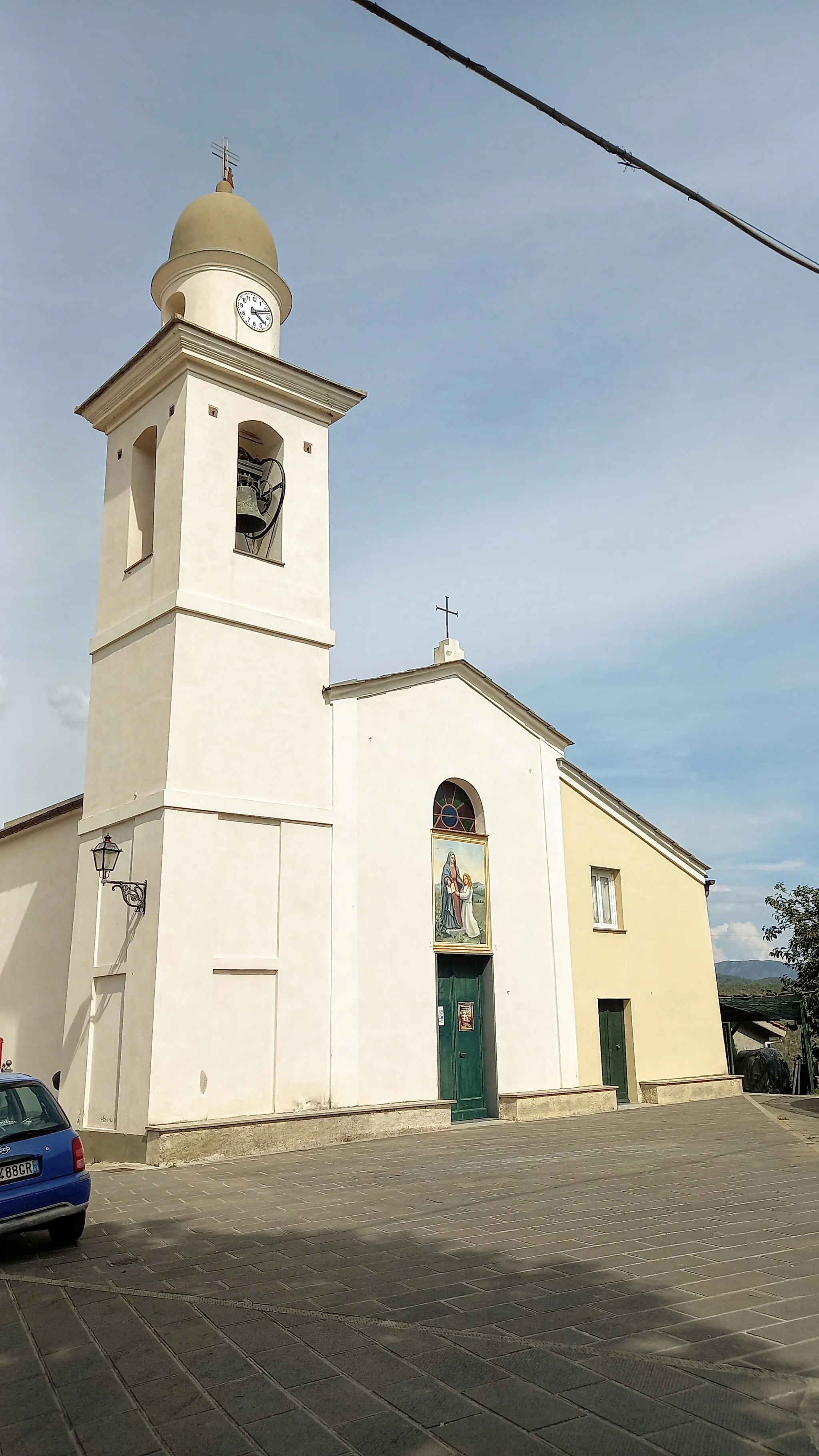 Photo showing: Chiesa di Sant'Anna, Tassani, Sestri Levante, Liguria, Italia