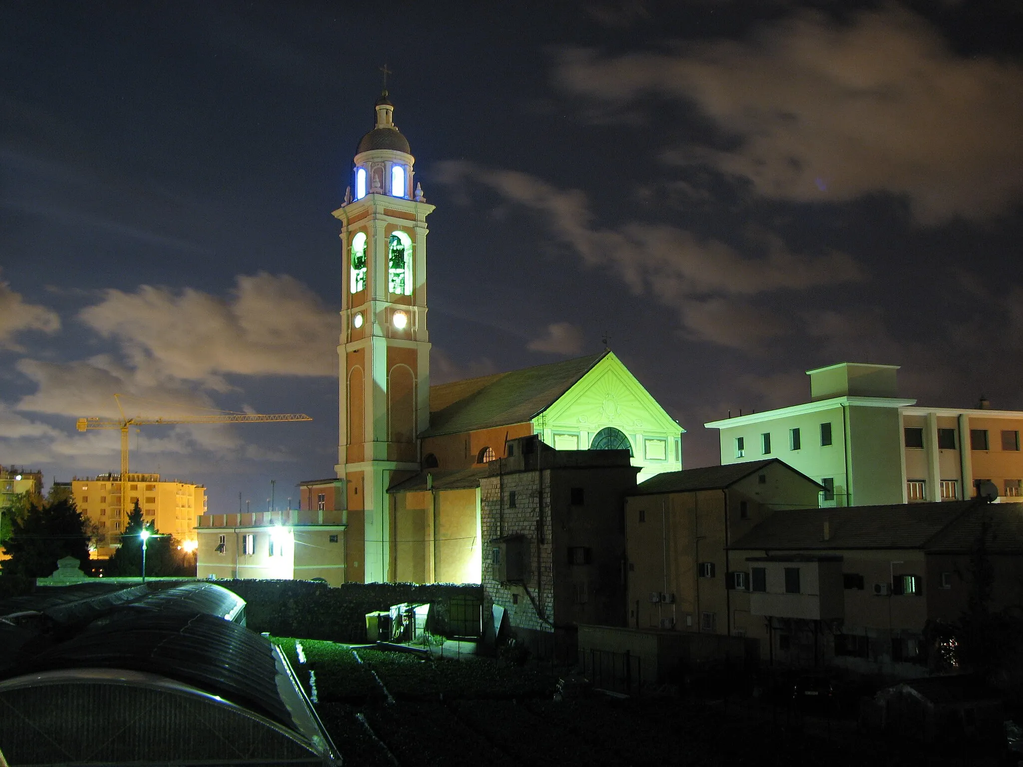 Photo showing: Chiesa Nostra Signora Assunta Genova Pra' Palmaro