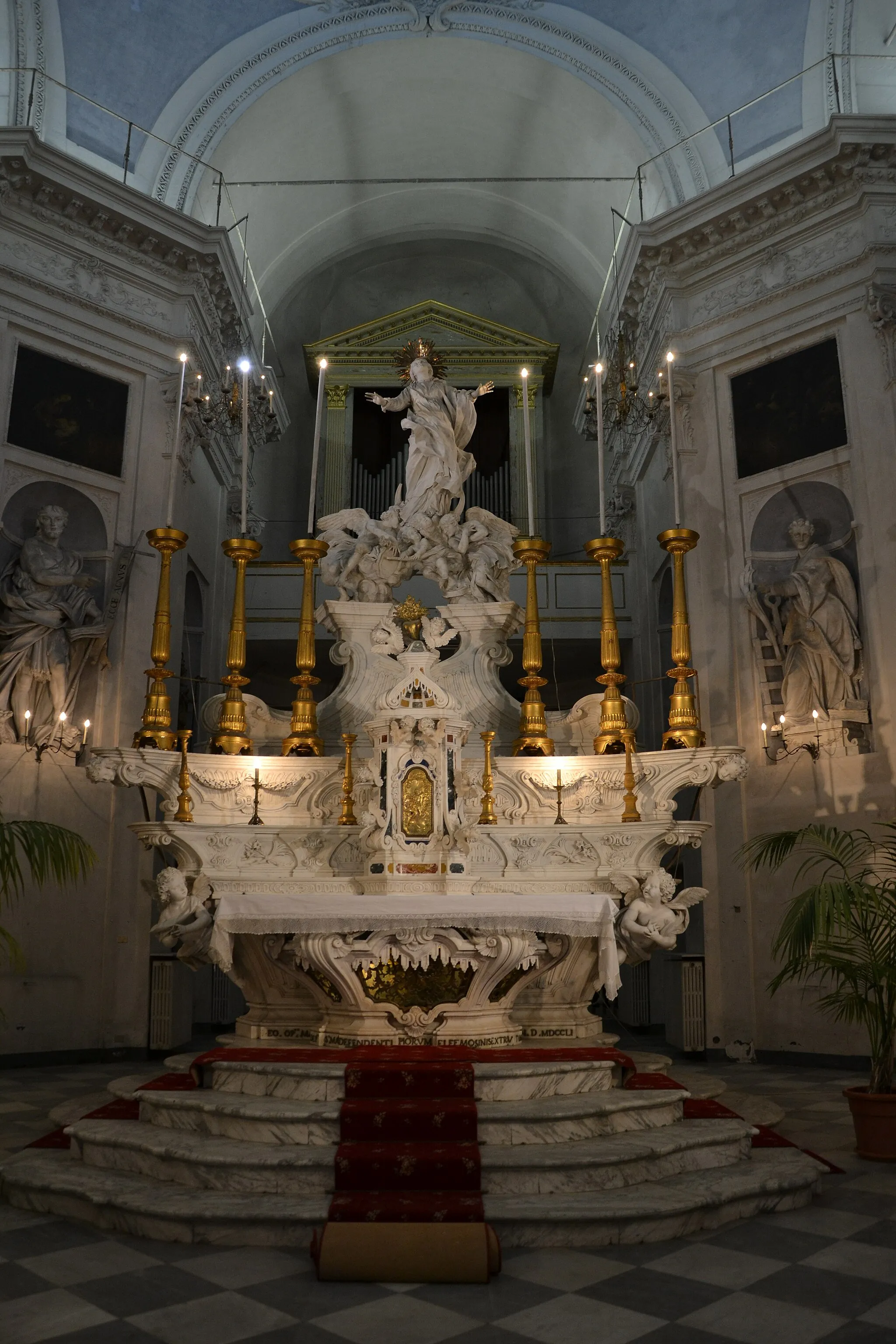 Photo showing: Pierre Puget, Altare dalla Chiesa dell'Albergo dei Poveri