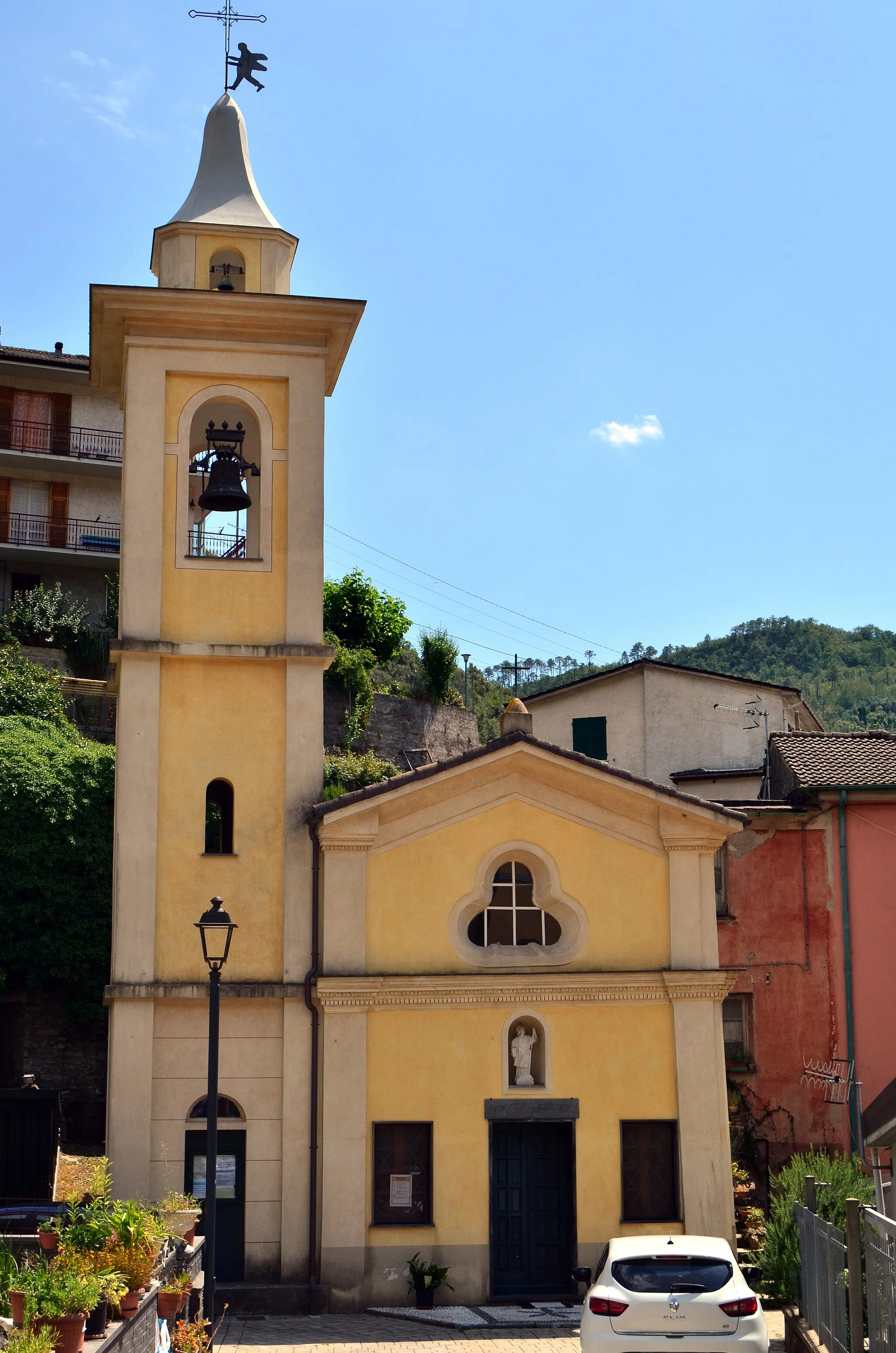 Photo showing: Cappella di San Lorenzo di Conscenti, Ne, Liguria, Italia