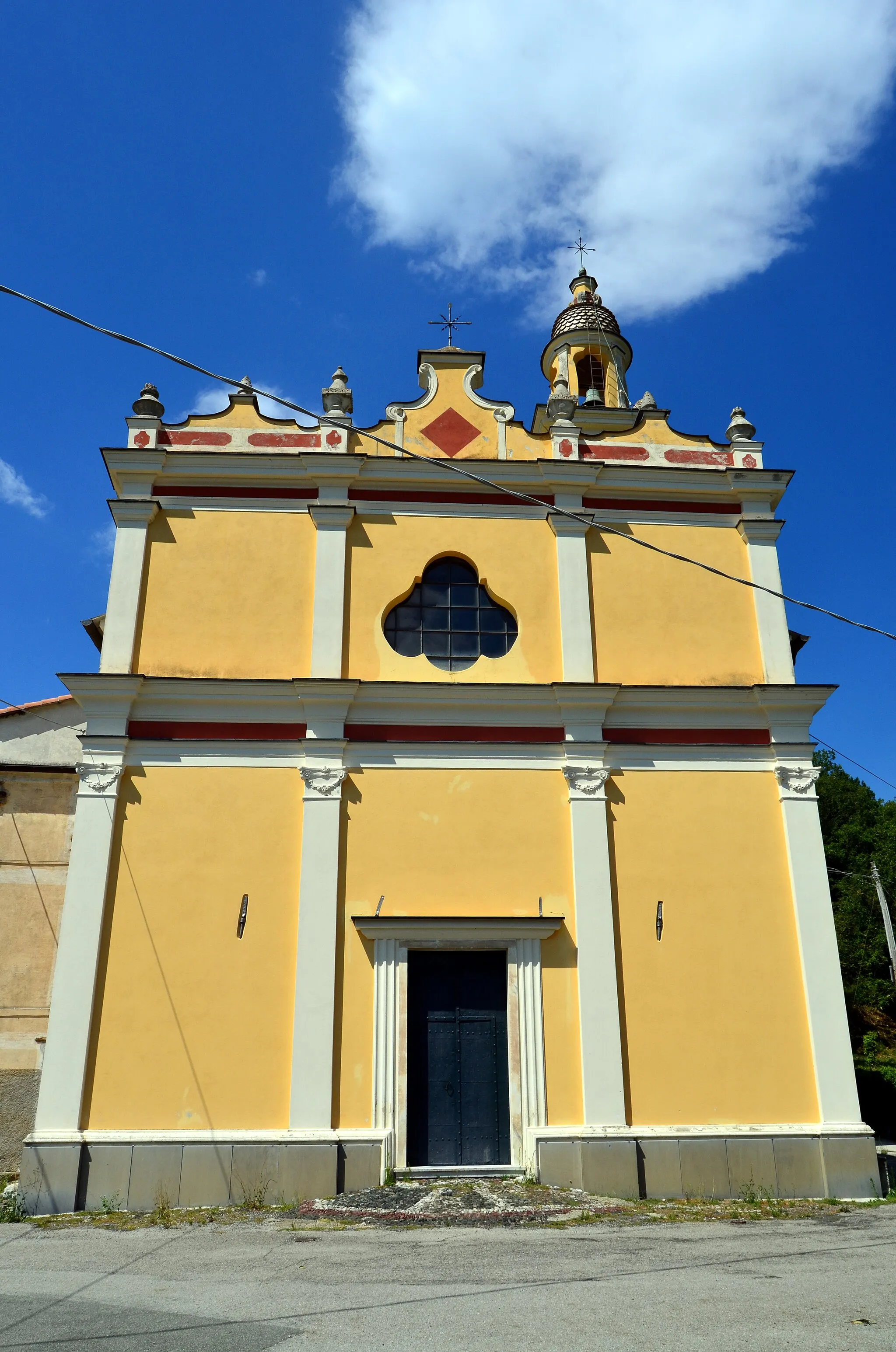 Photo showing: Chiesa di San Pietro di Zerli, Ne, Liguria, Italia