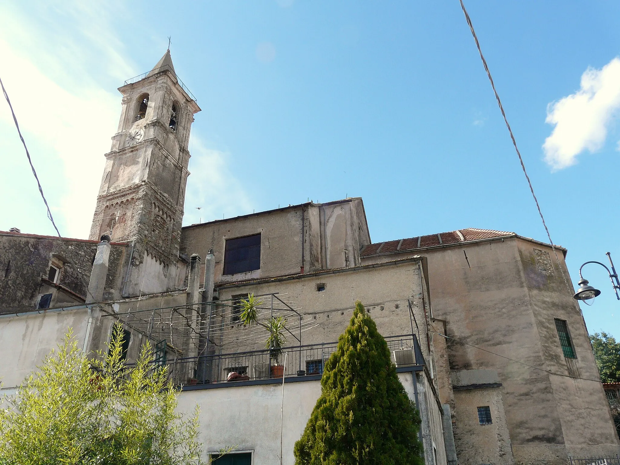 Photo showing: Chiesa di San Lorenzo, Orco Feglino, Liguria, Italia