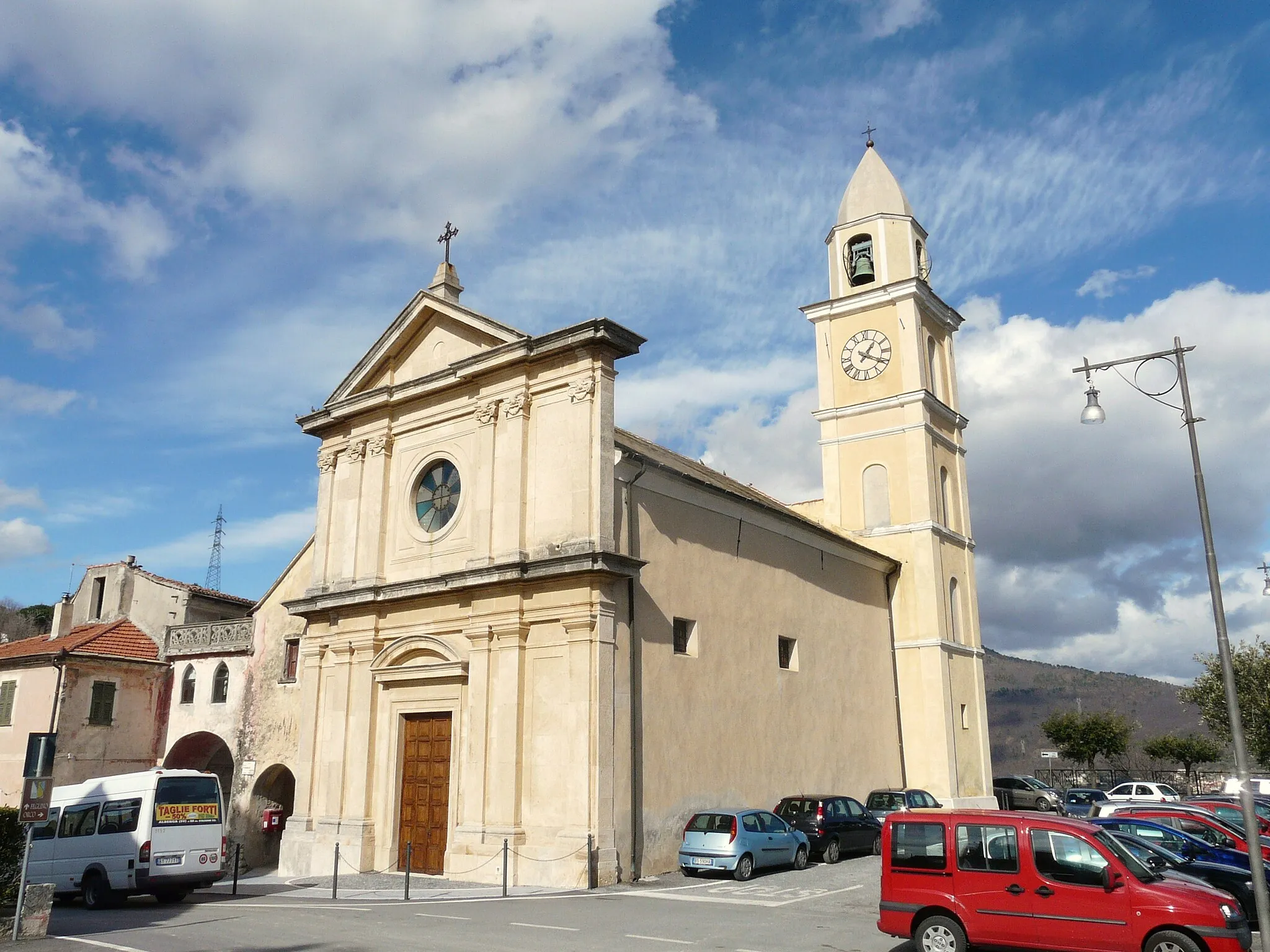 Photo showing: Chiesa di San Lorenzo di Orco, Orco Feglino, Liguria, Italia