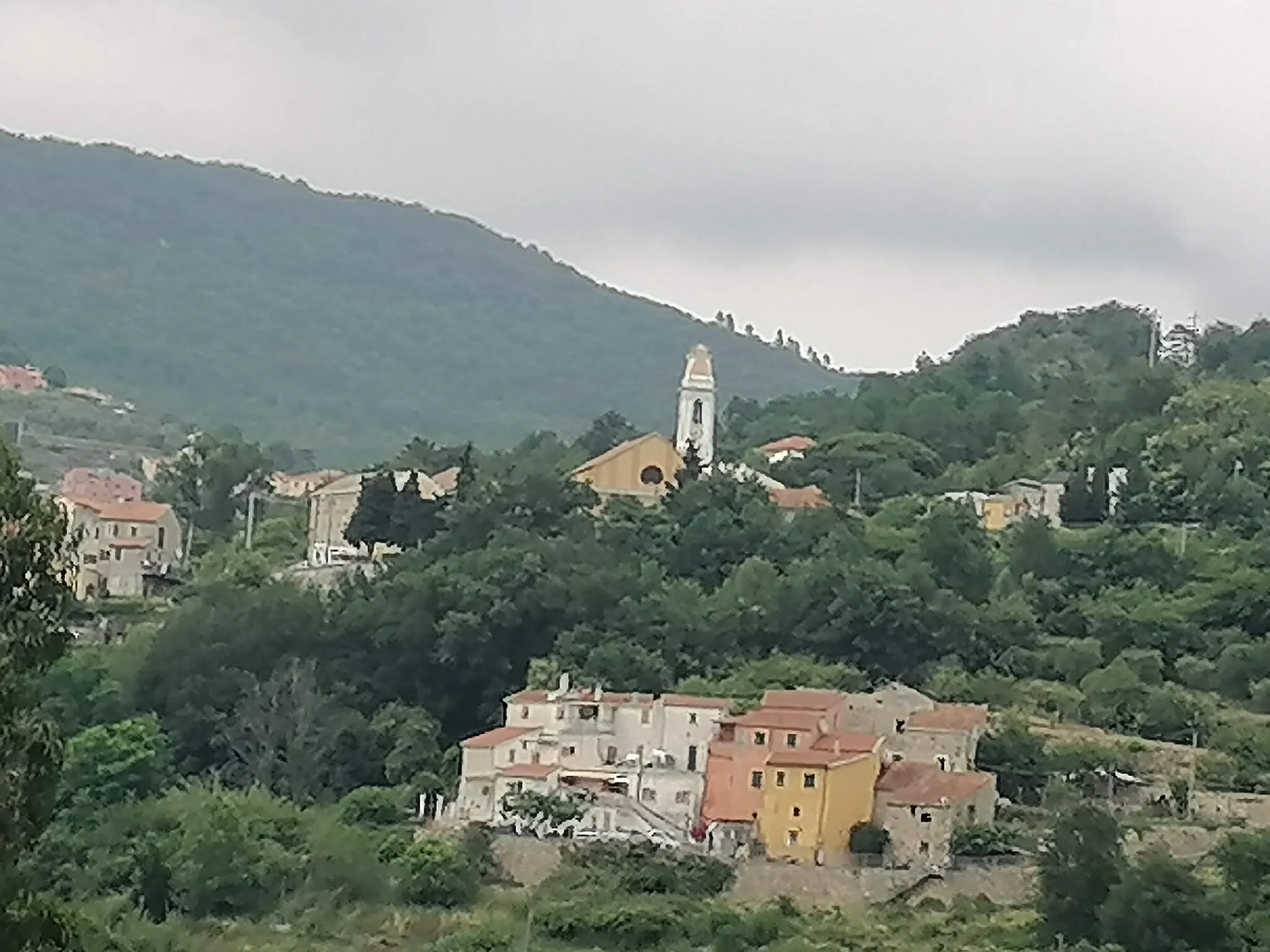 Photo showing: Portio (Vezzi Portio) vista da Via Boragni a Boragni (Orco Feglino).