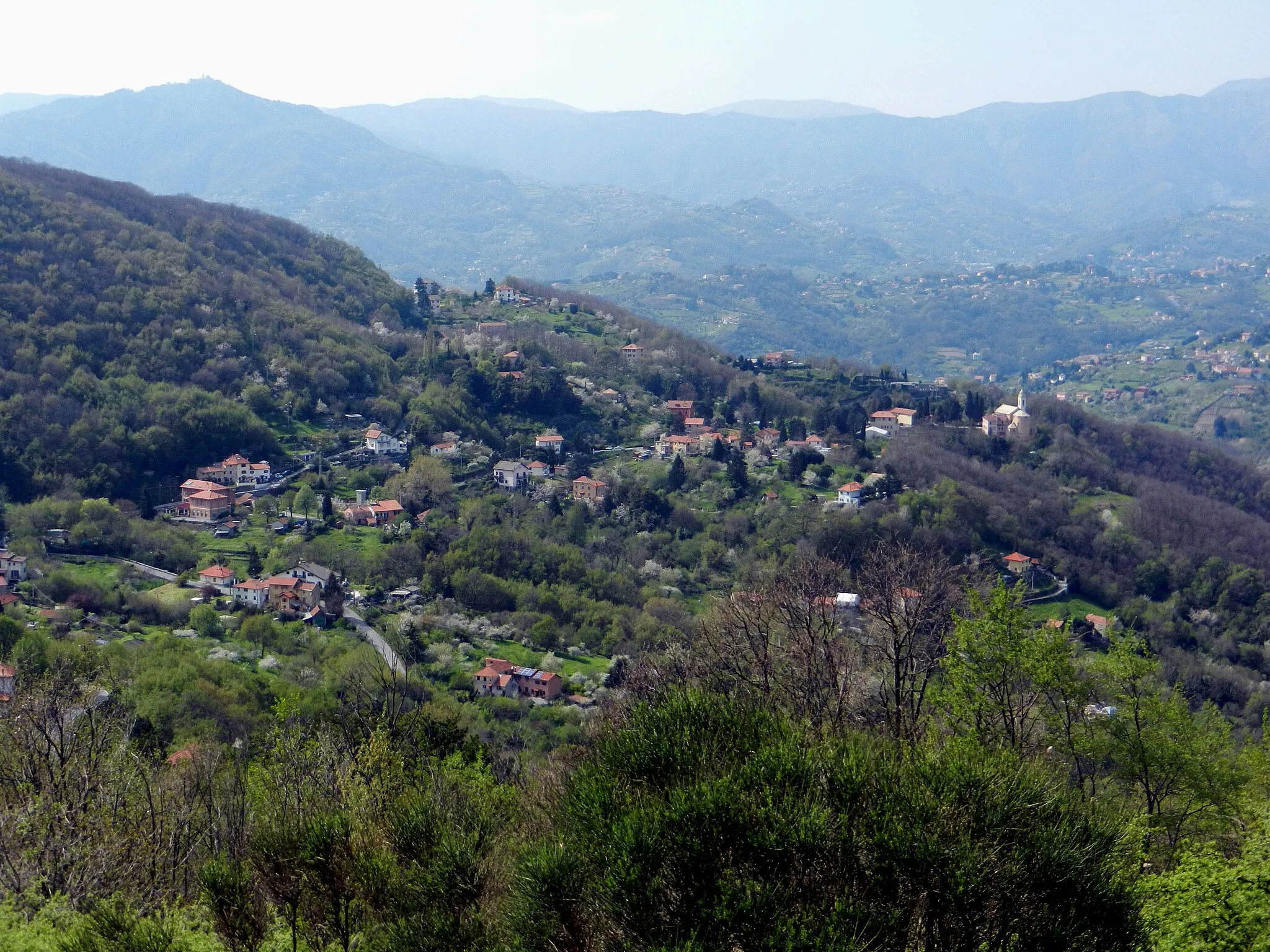 Photo showing: Sant'Olcese, città metropolitana di Genova, frazione Casanova