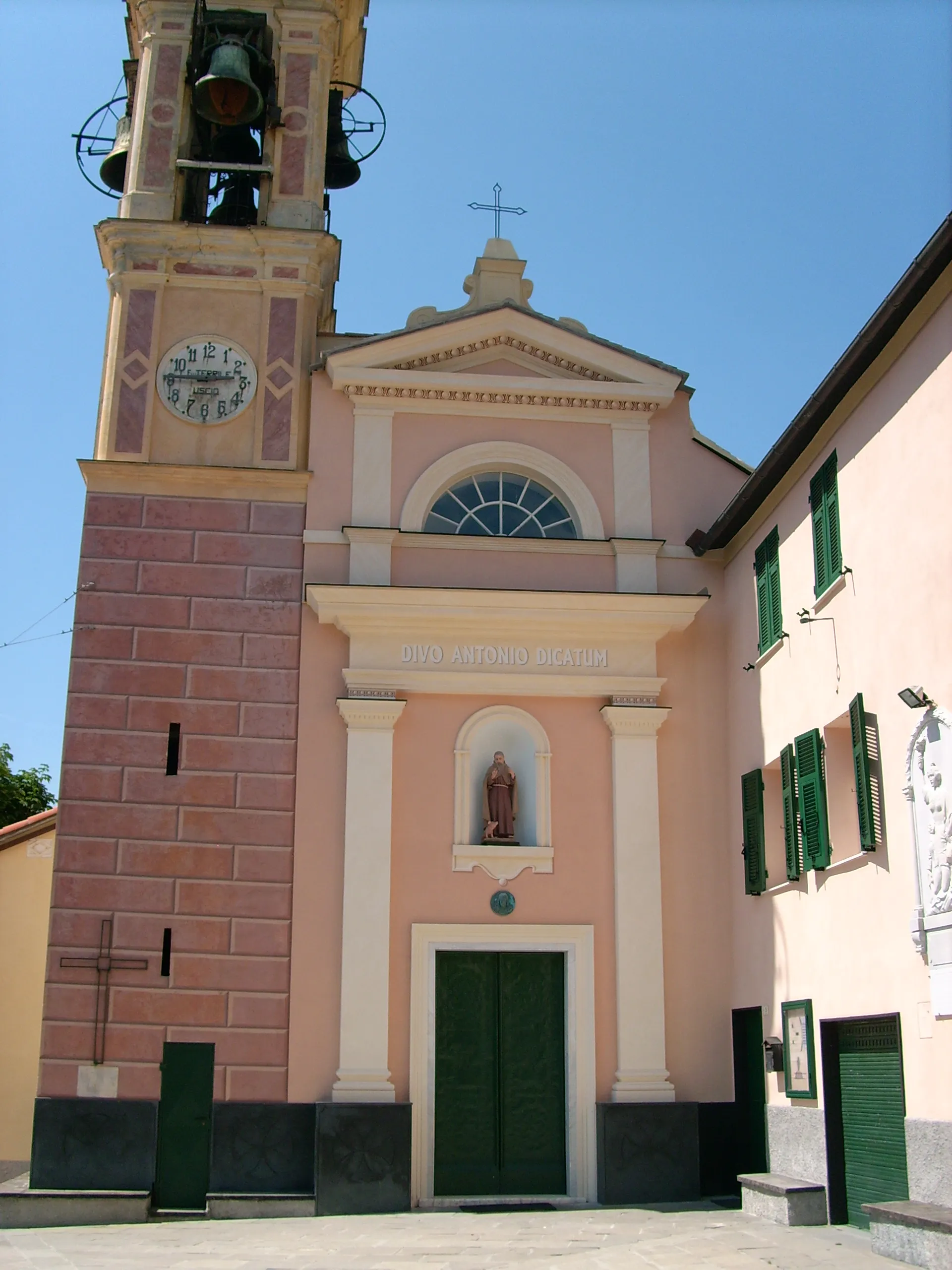 Photo showing: Chiesa di Sant'Antonio a Salto (Avegno), Liguria, Italia