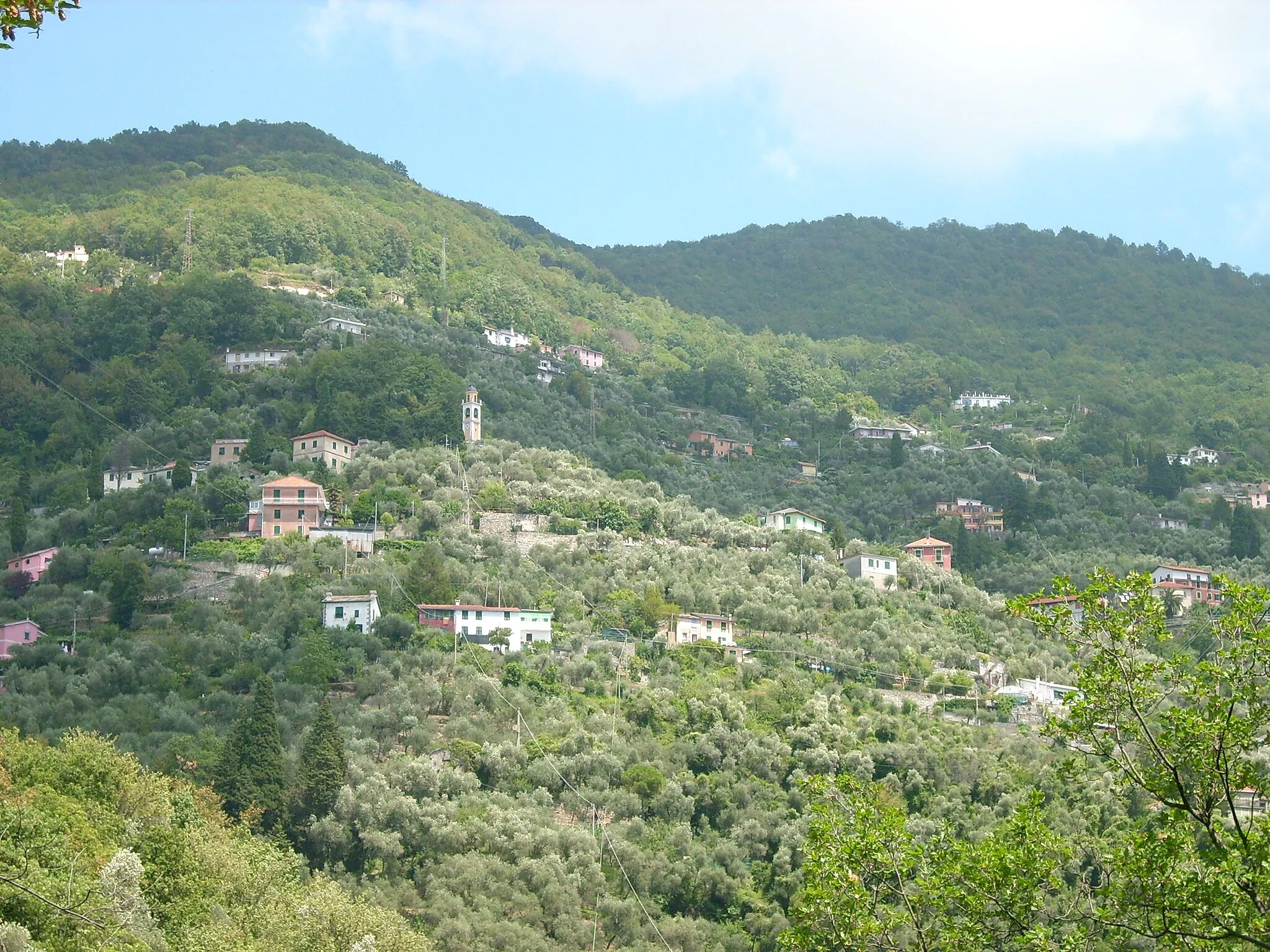 Photo showing: San Maurizio di Monti, frazione di Rapallo, Liguria, Italia