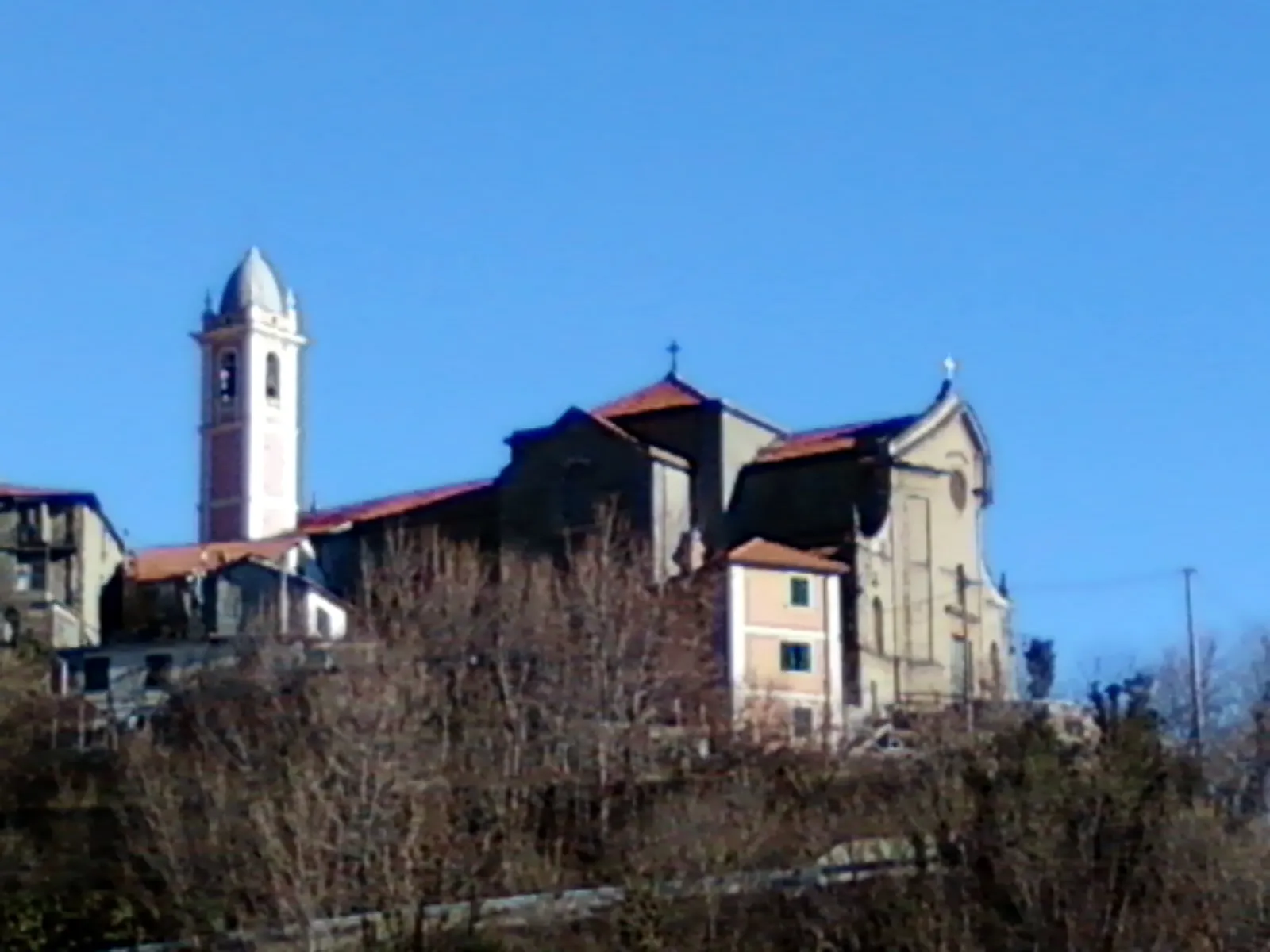 Photo showing: Chiesa di San'Antonio Abate nella frazione di Alpicella in Varazze (Italy)