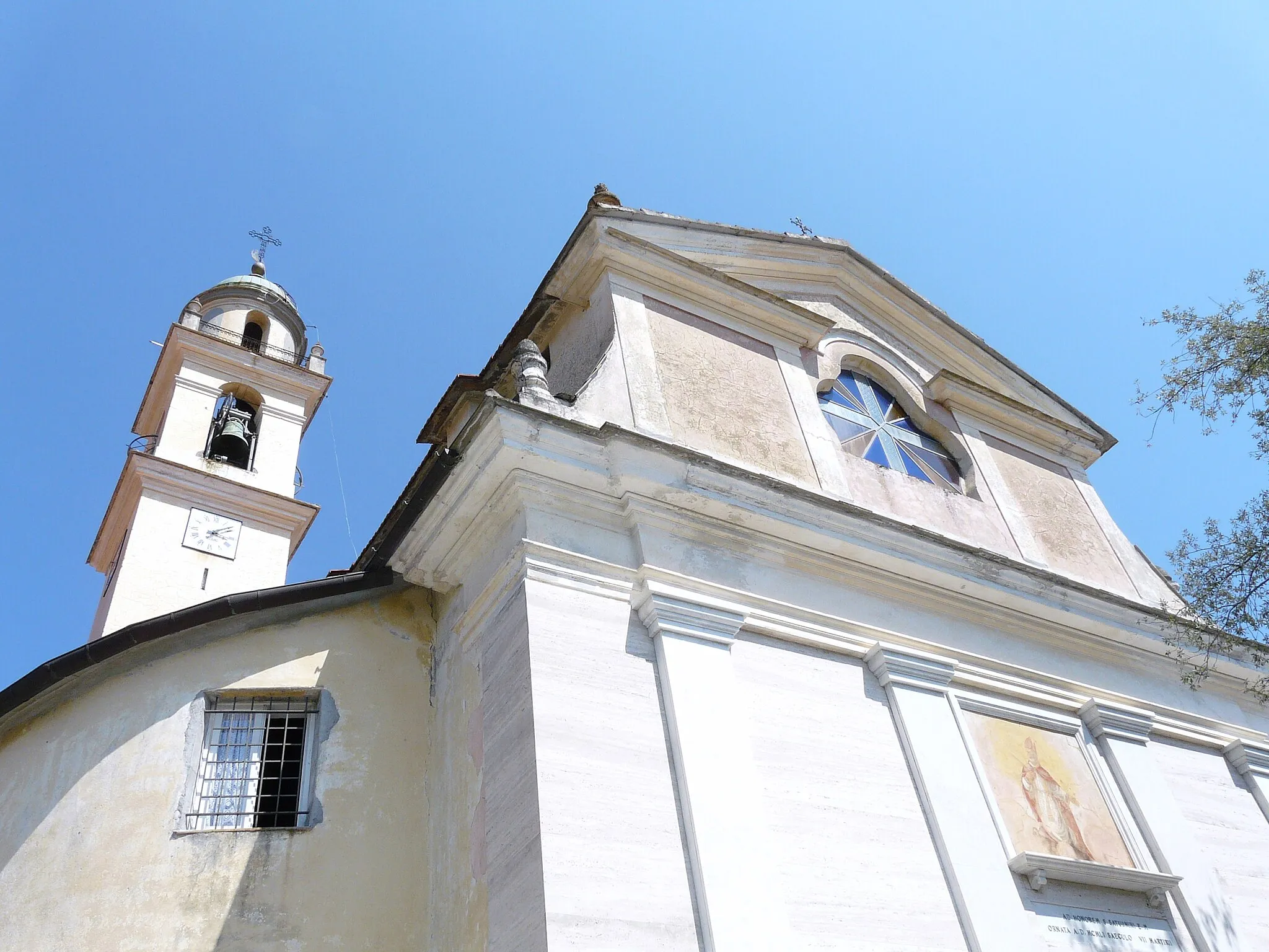 Photo showing: Chiesa di San Saturnino, Moneglia, Liguria, Italia