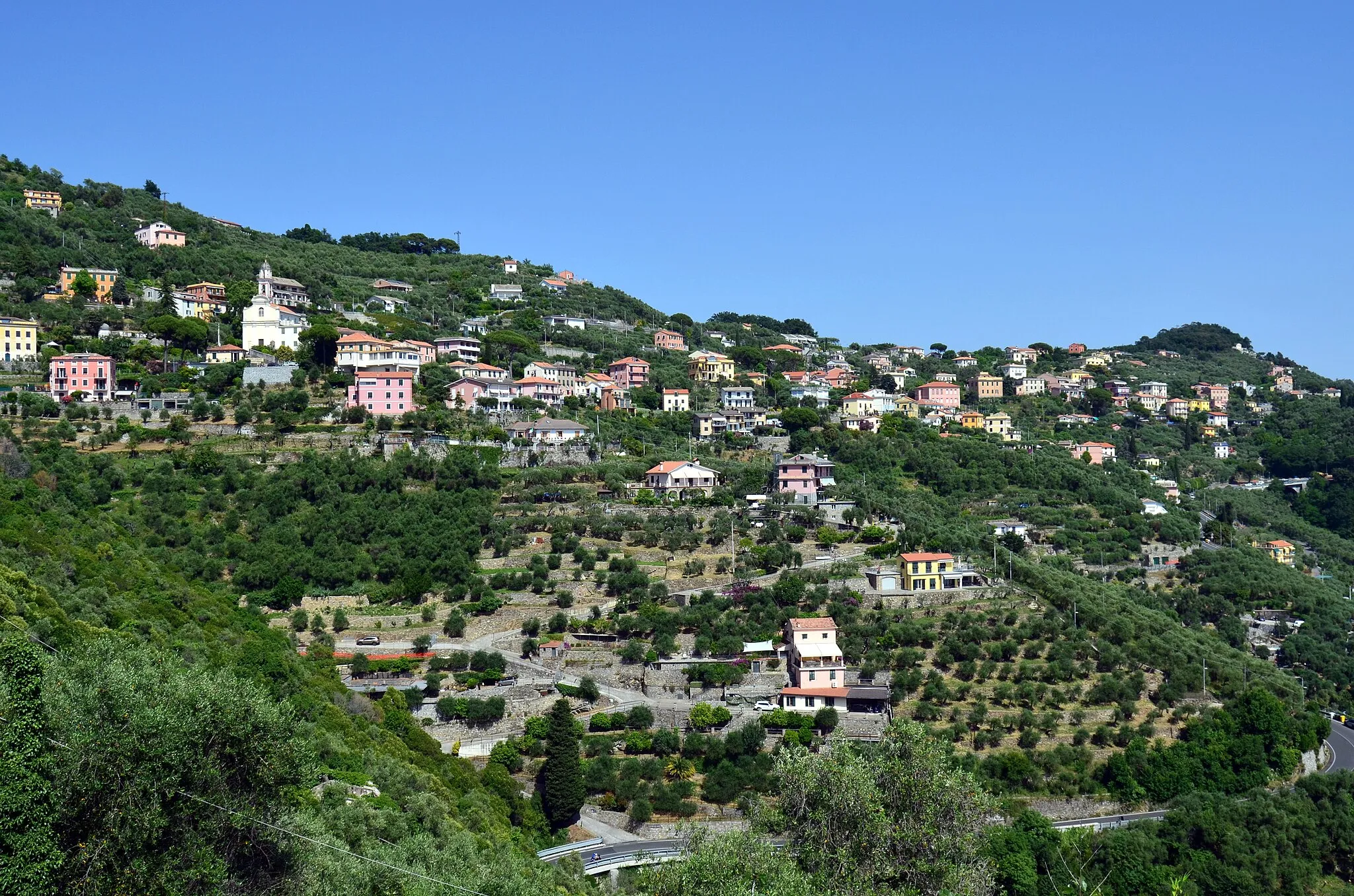 Photo showing: Sant'Andrea di Rovereto, Chiavari, Liguria, Italia