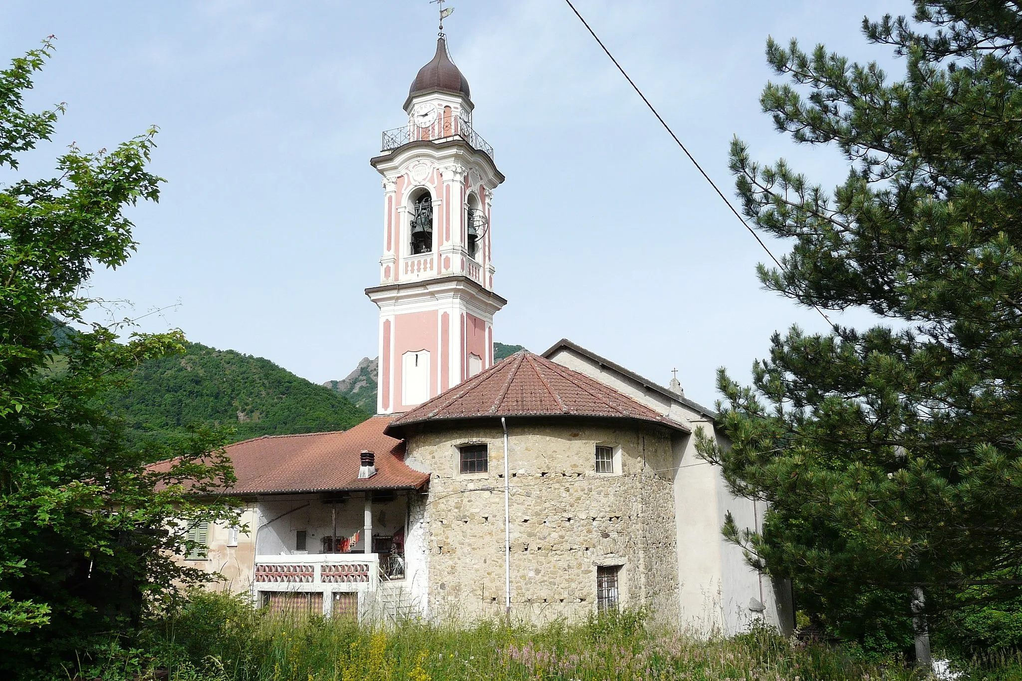 Photo showing: Chiesa di Nostra Signora delle Grazie, Vobbia, Liguria, Italia