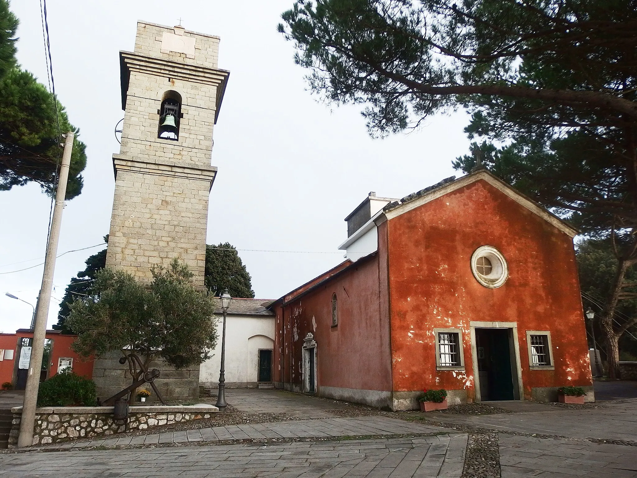 Photo showing: La Spezia, distretto cittadino Campiglia. Chiesa Cattolica Parrocchiale di Santa Caterina Vergine e Martire.