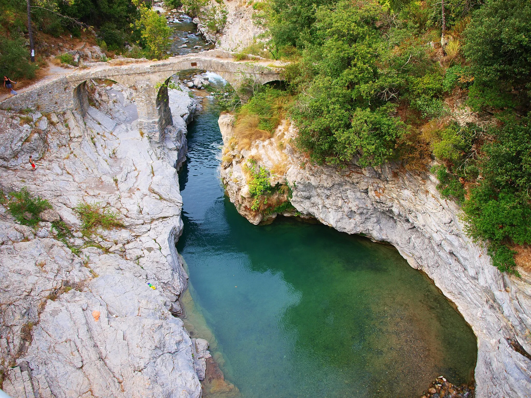 Photo showing: Ponte di Fanghetto, a Olivetta San Michele IM, Italy