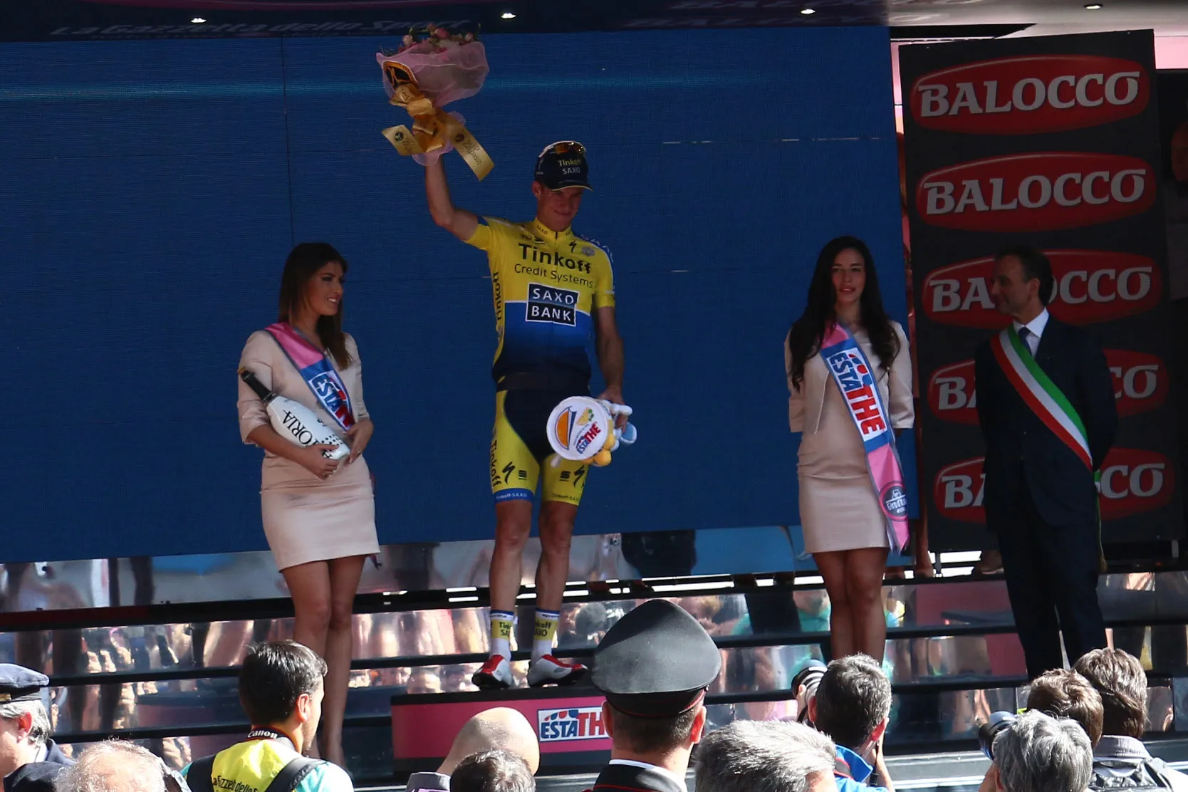 Photo showing: Michael Rogers at Giro d'Italia 2014