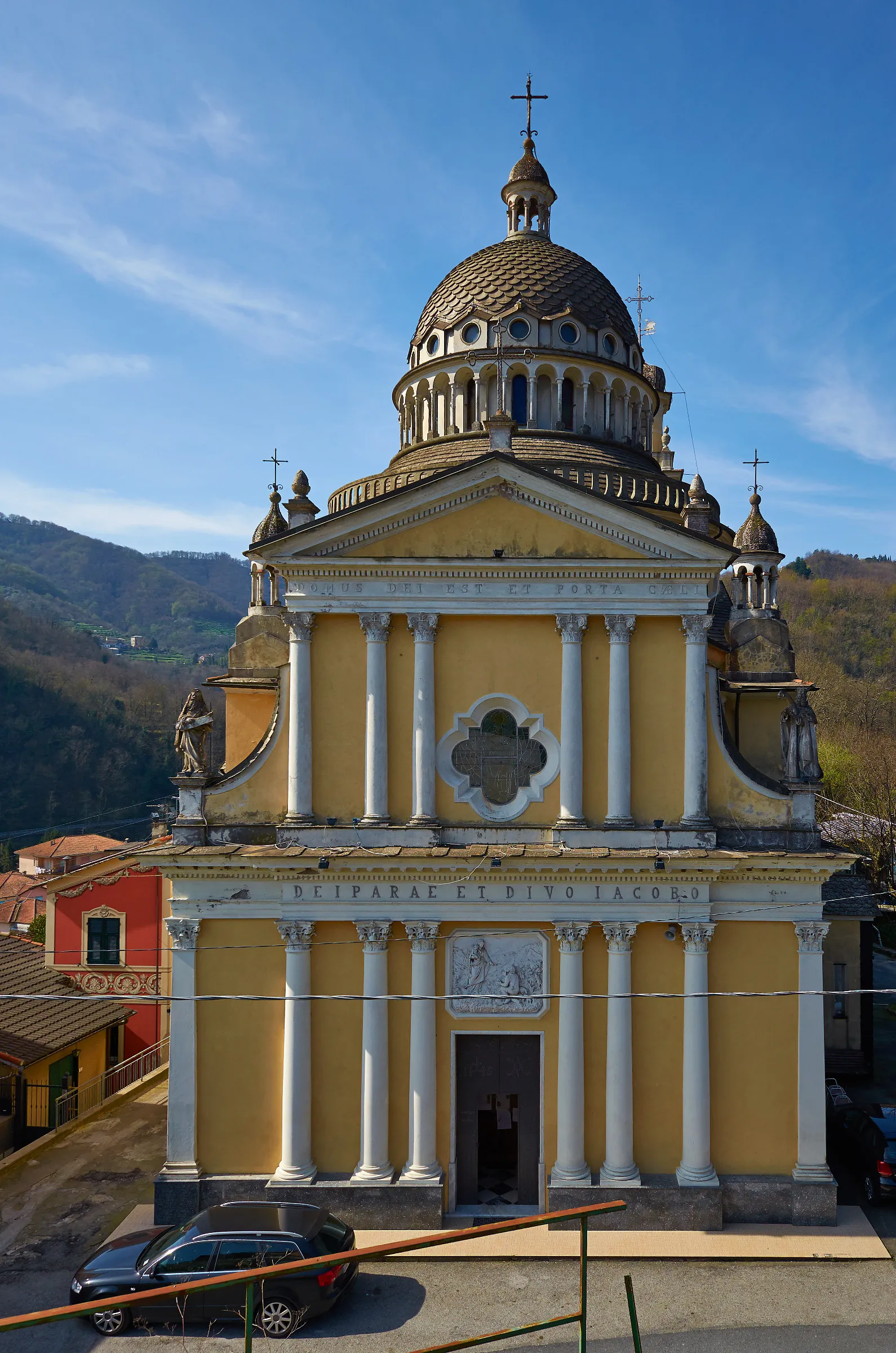 Photo showing: Santuario di Nostra Signora della Guardia, facciata