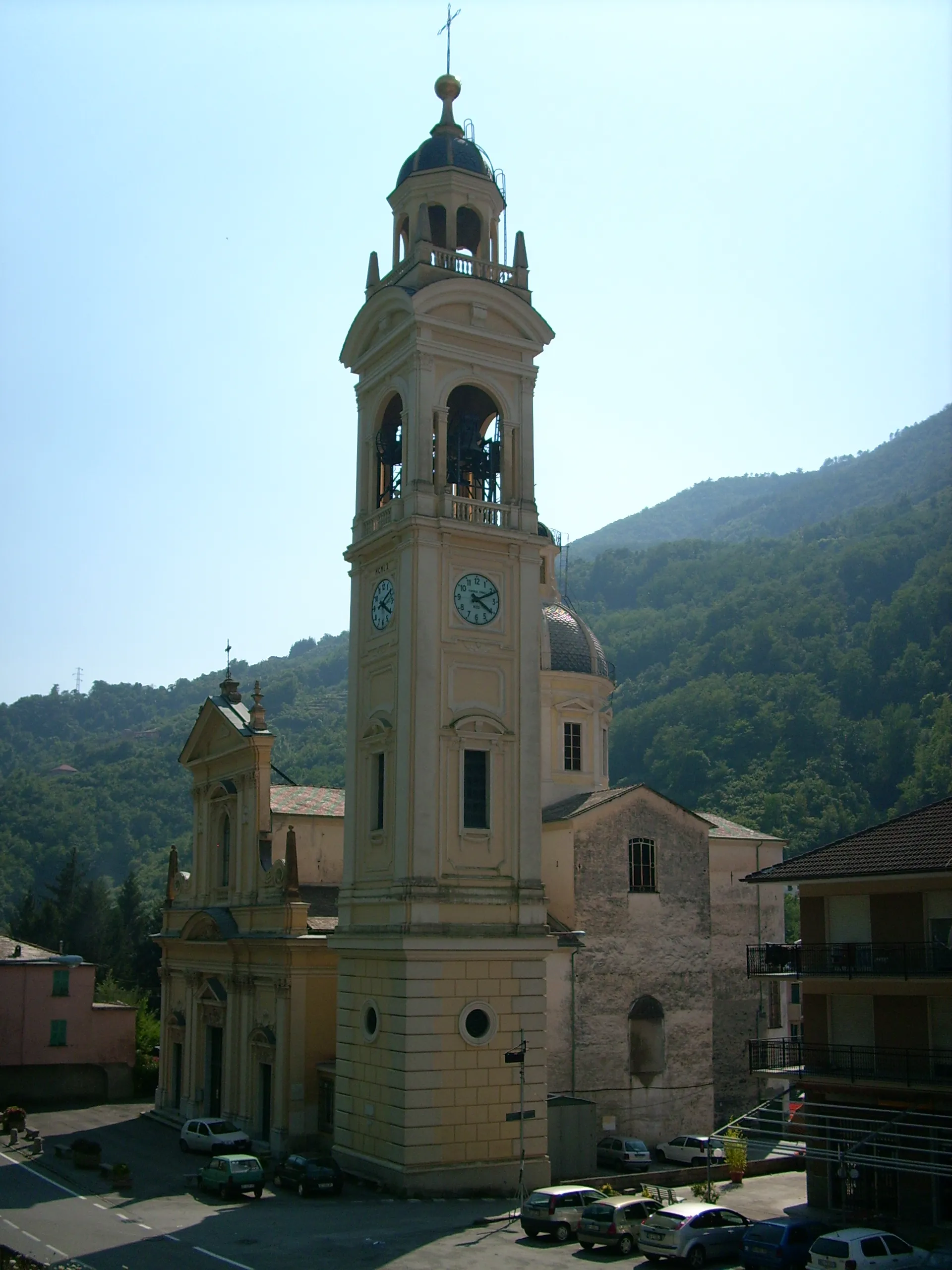 Photo showing: Chiesa di Borgonovo (Mezzanego), Liguria, Italia