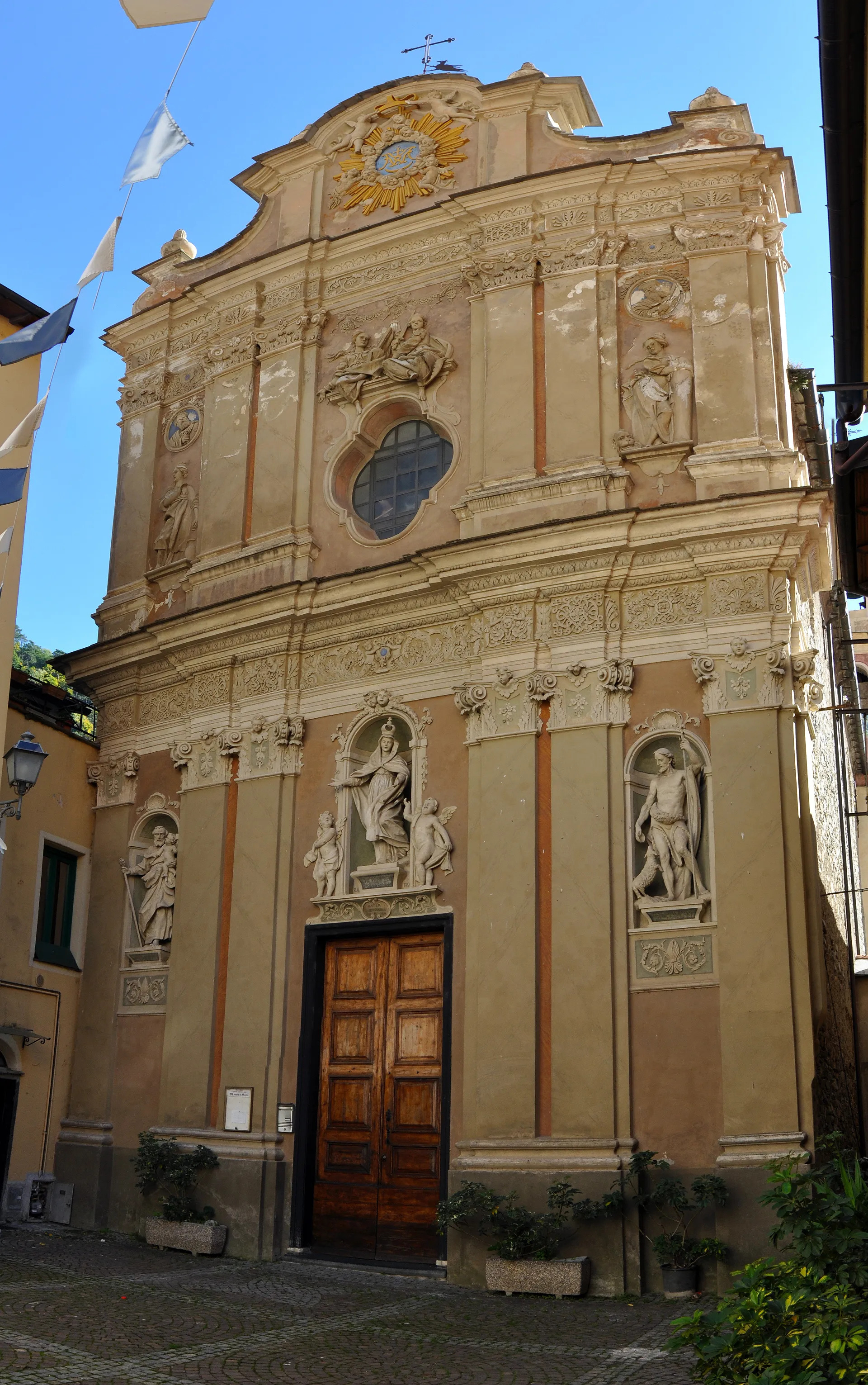 Photo showing: Oratorio di Nostra Signora della Misericordia di Badalucco (IM) - Italia, novembre 2015