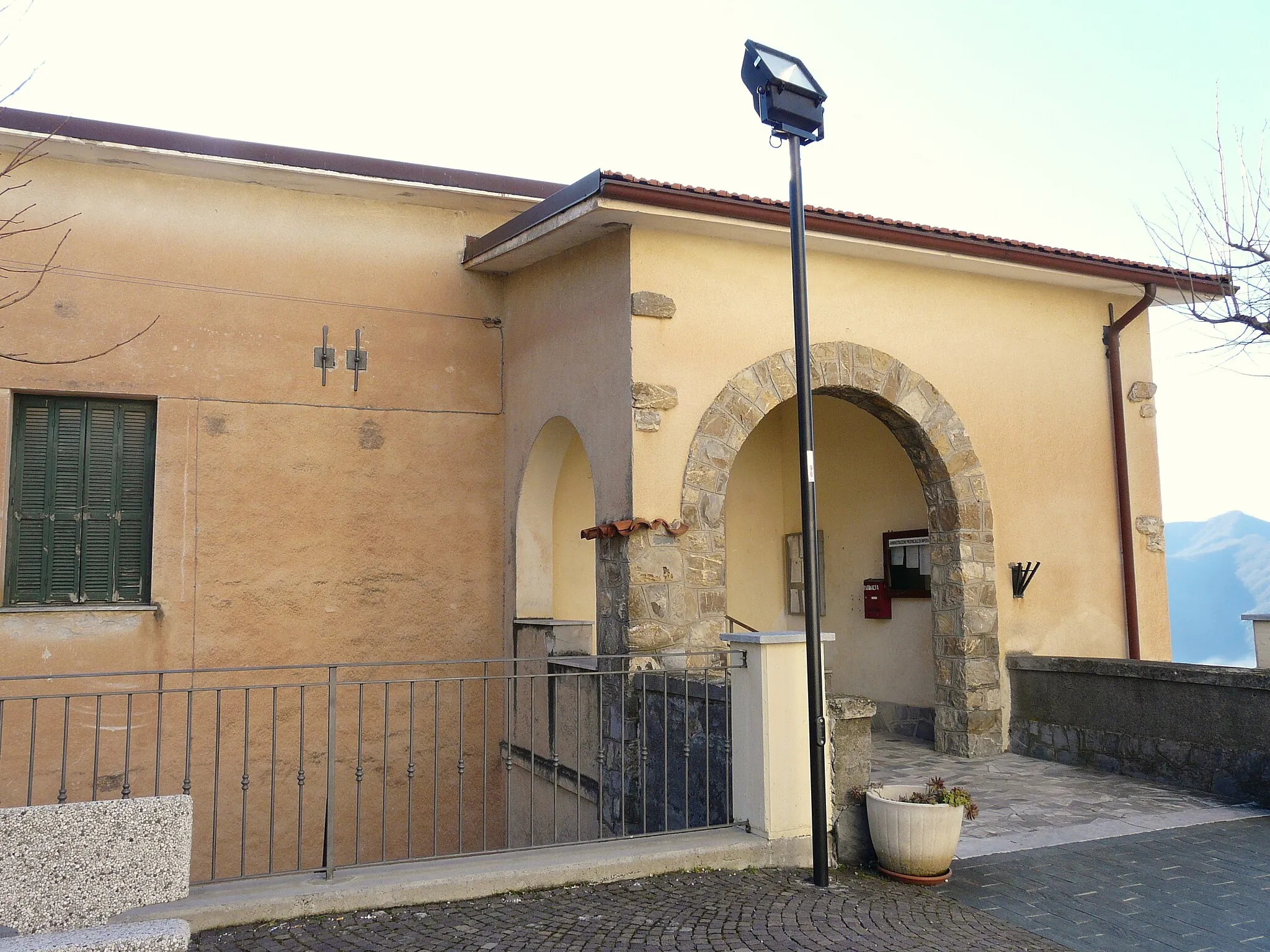 Photo showing: Municipio di Aquila d'Arroscia, Liguria, Italia