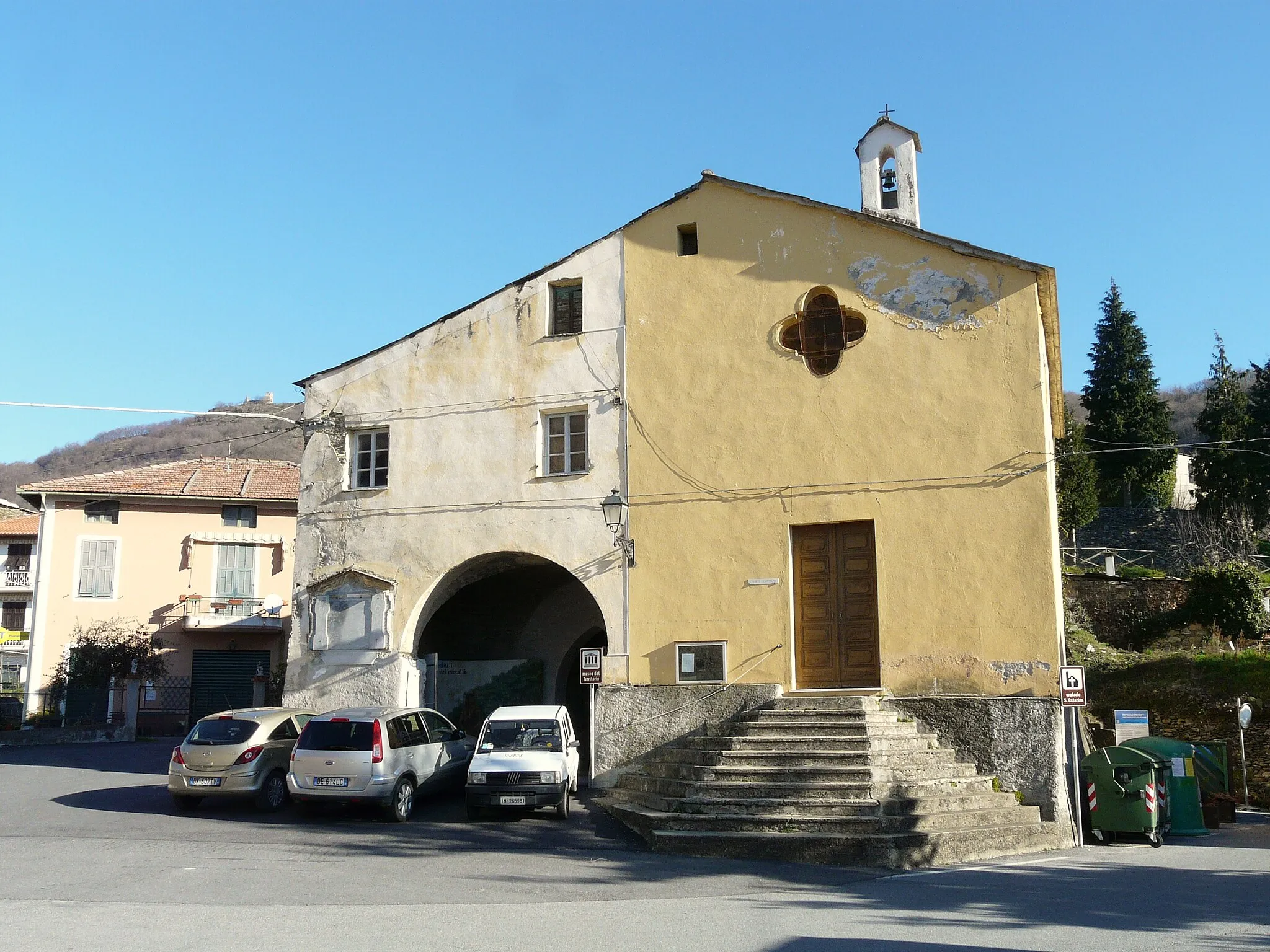 Photo showing: Oratorio di Santa Caterina e museo del Territorio, Aquila d'Arroscia, Liguria, Italia