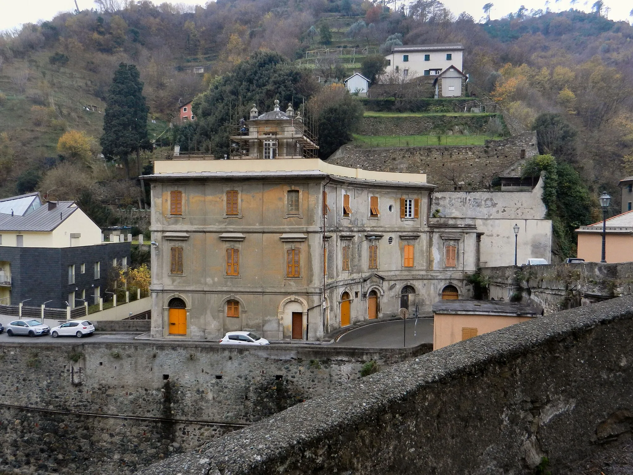 Photo showing: Genoa, Italy, quarter of Pegli, Val Varenna, villa Lomellini, called "the Konak"