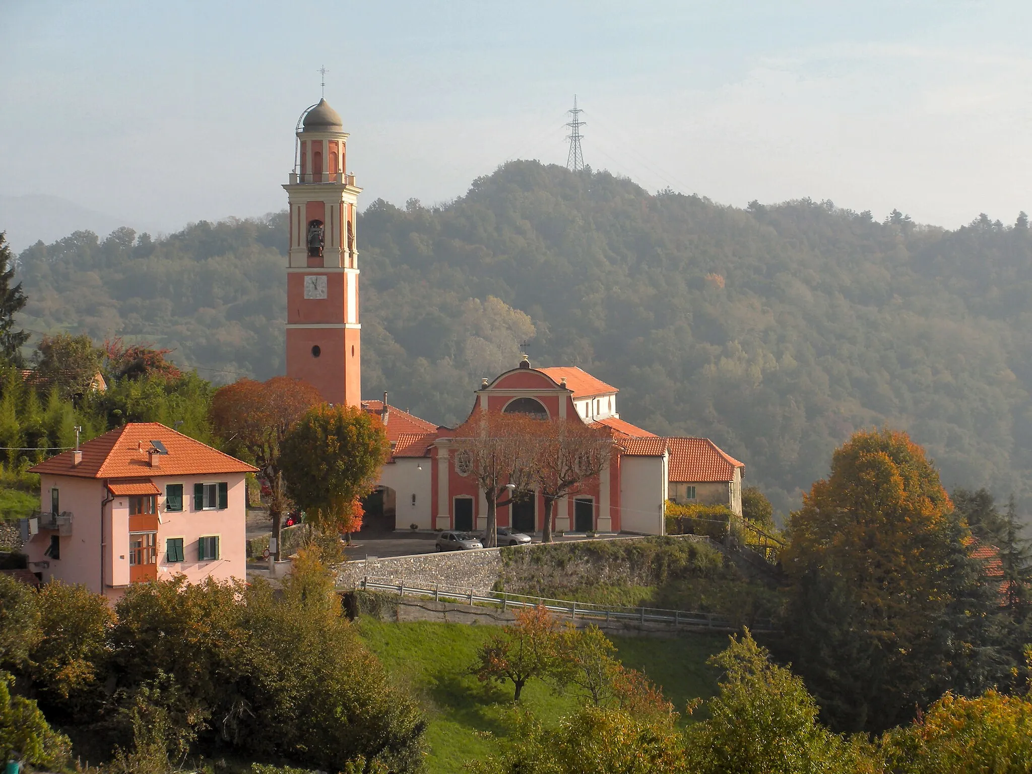 Photo showing: Chiesa di S. Siro a Langasco (Campomorone, Genova)
Foto propria

Ottobre 2009