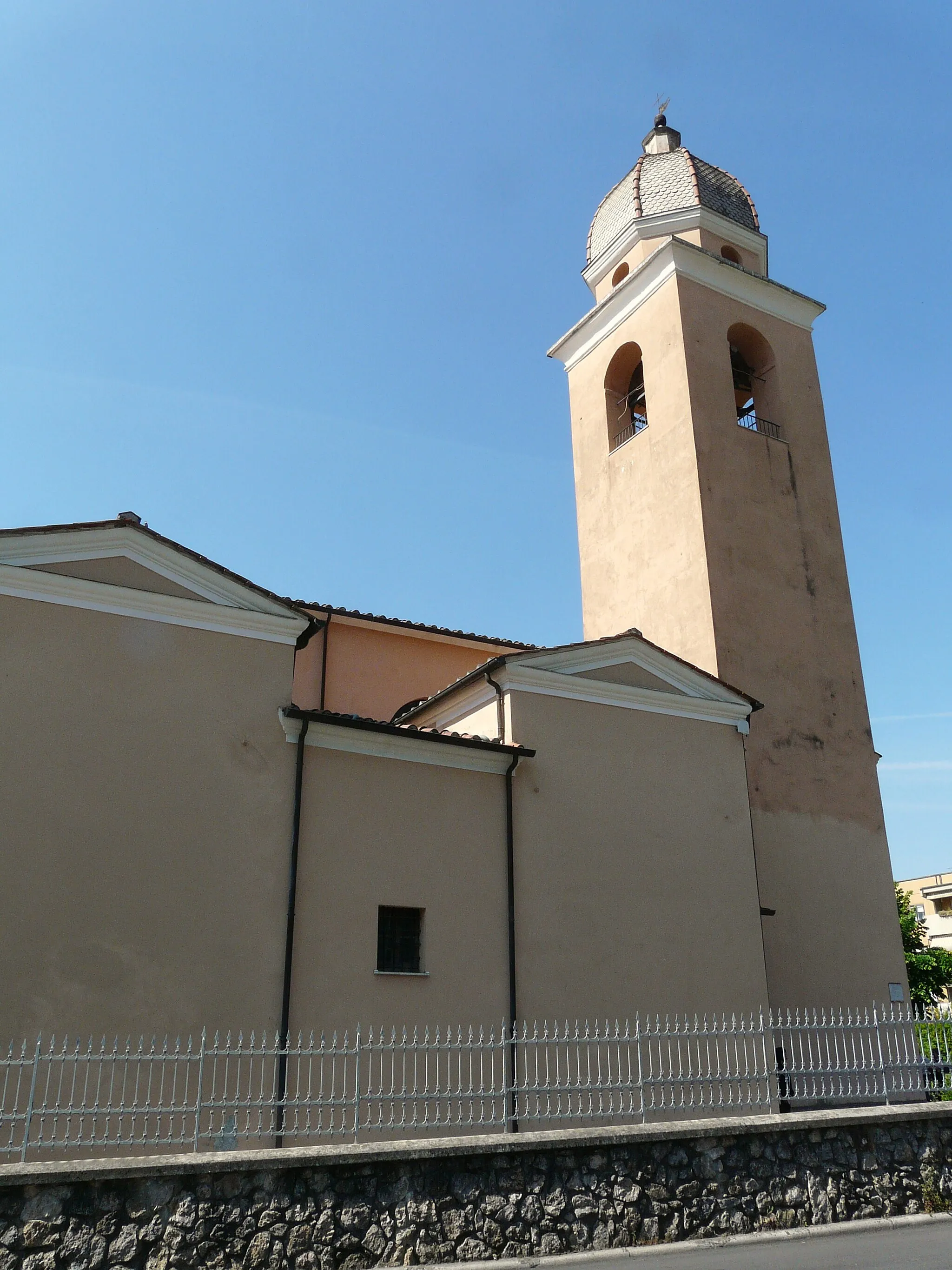 Photo showing: Campanile della Pieve di San Vitale a Mirteto, Massa, Toscana, Italia