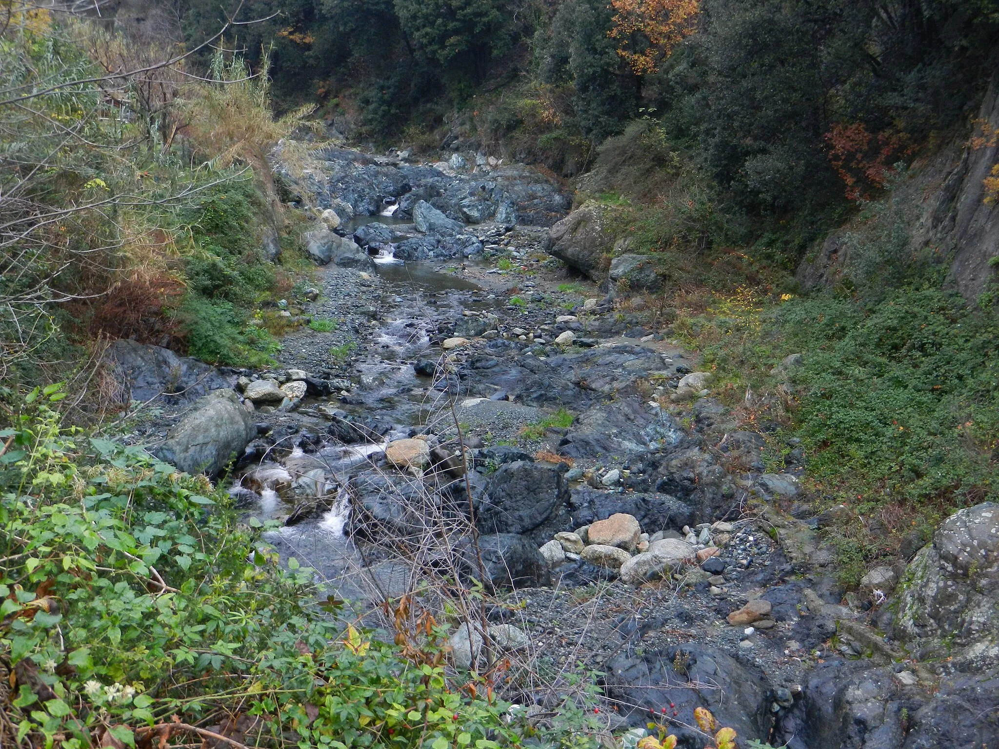 Photo showing: Genoa, Italy, quarter of Pegli, Varenna creek