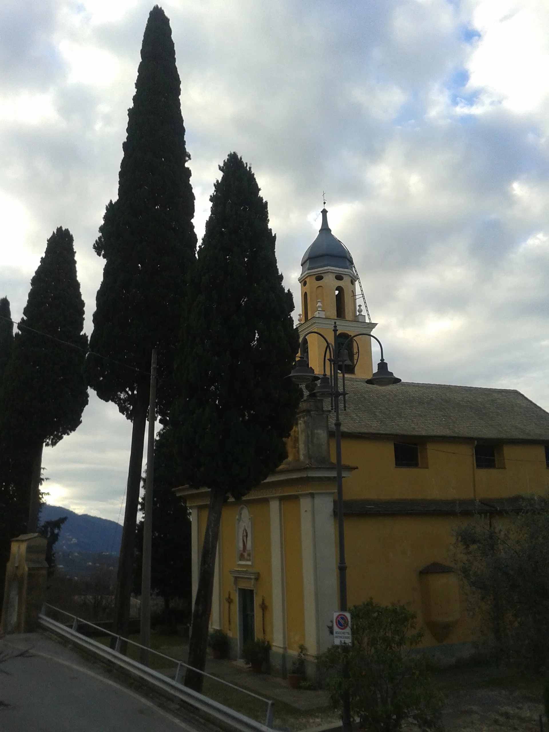 Photo showing: Santa Margherita, Testana in Avegno, 2014