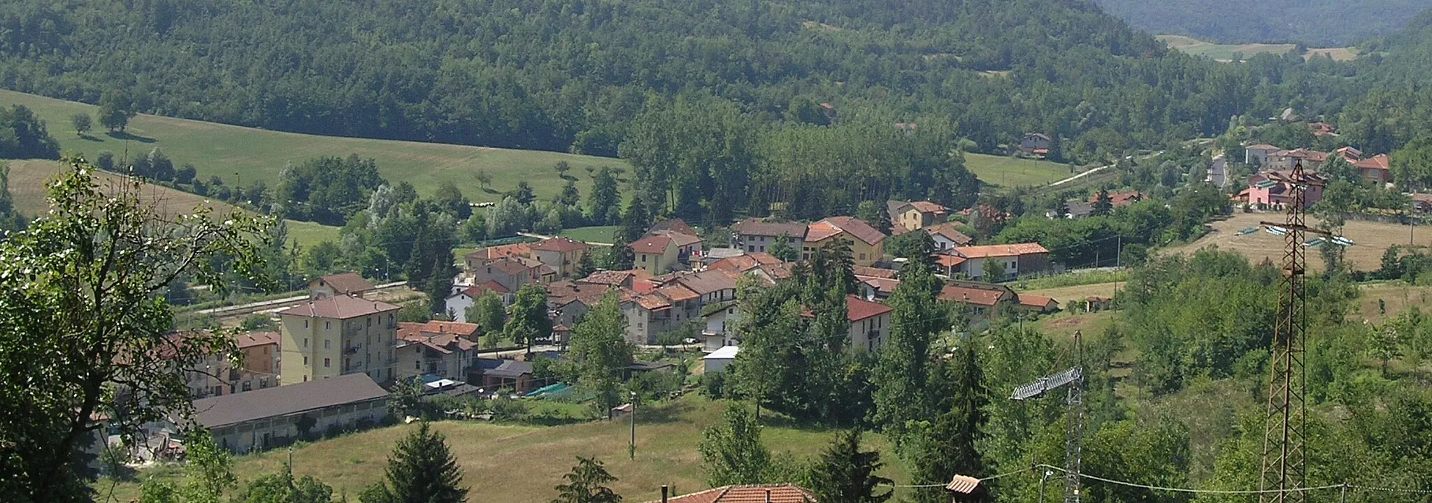 Photo showing: Landscape of Sale delle Langhe (Italy)