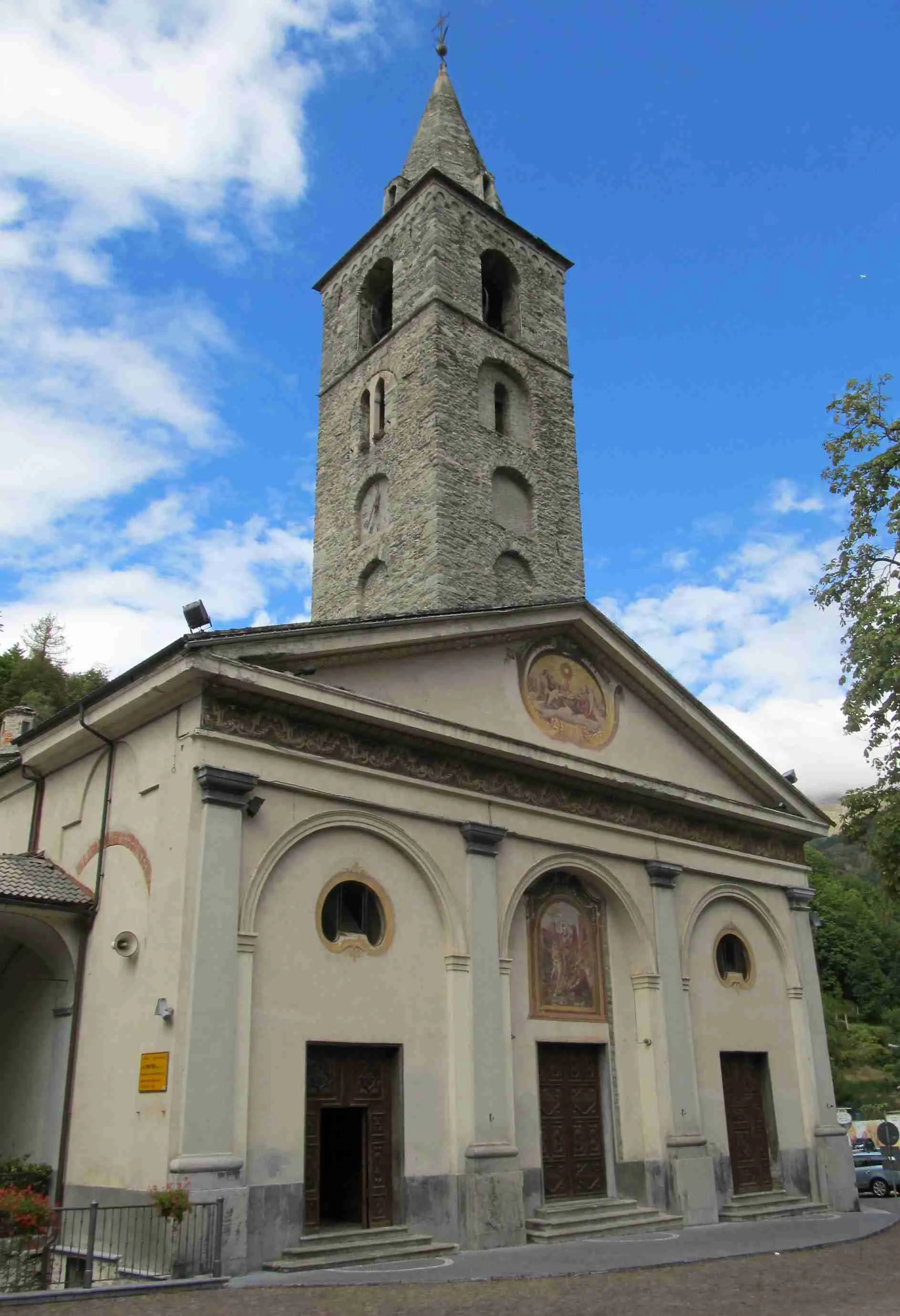 Photo showing: Ormea (CN, Italy): San Martino church