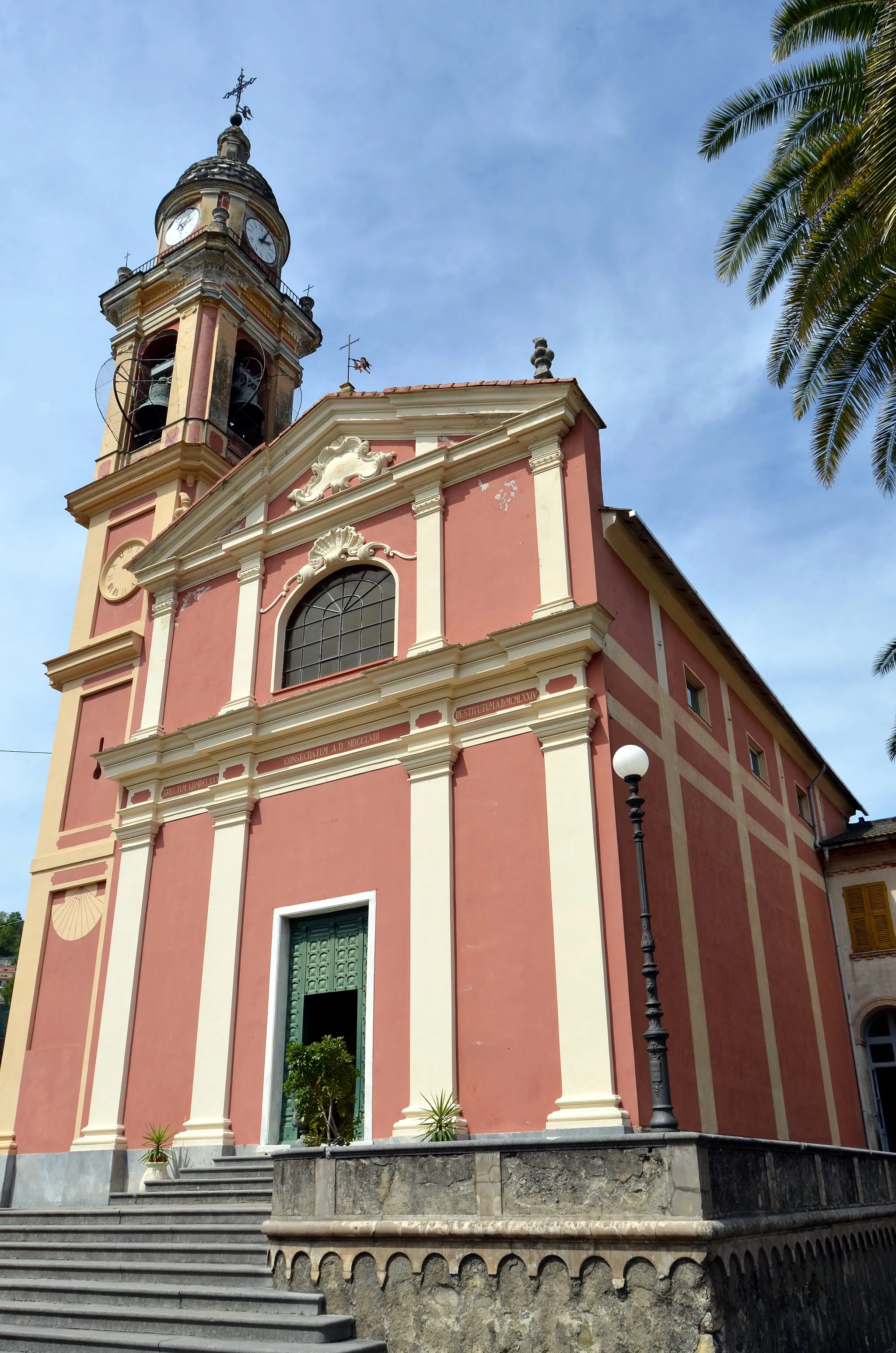 Photo showing: Chiesa di San Michele Arcangelo, Casarza Ligure, Liguria, Italia