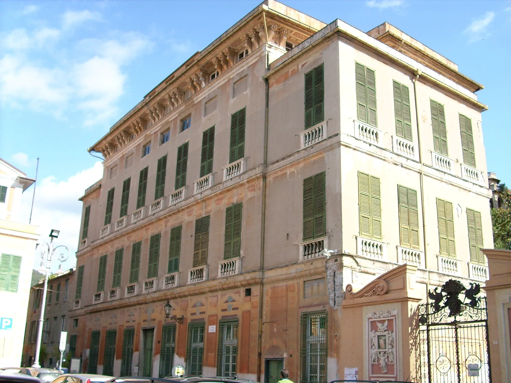 Photo showing: Palazzo Rocca a Chiavari, Liguria, Italia