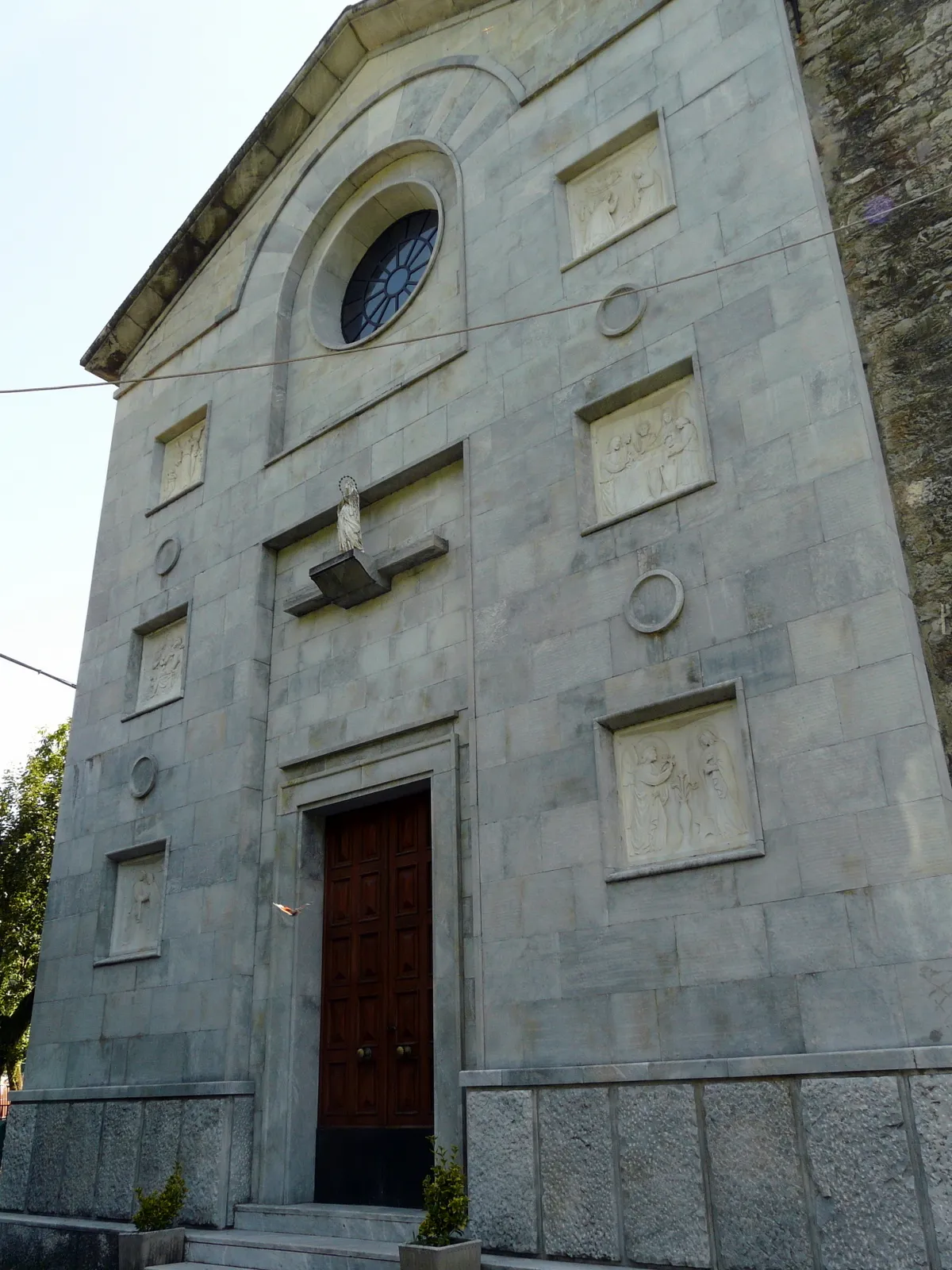 Photo showing: La chiesa di Nostra Signora della Guardia, Loco, Rovegno, Liguria, Italia