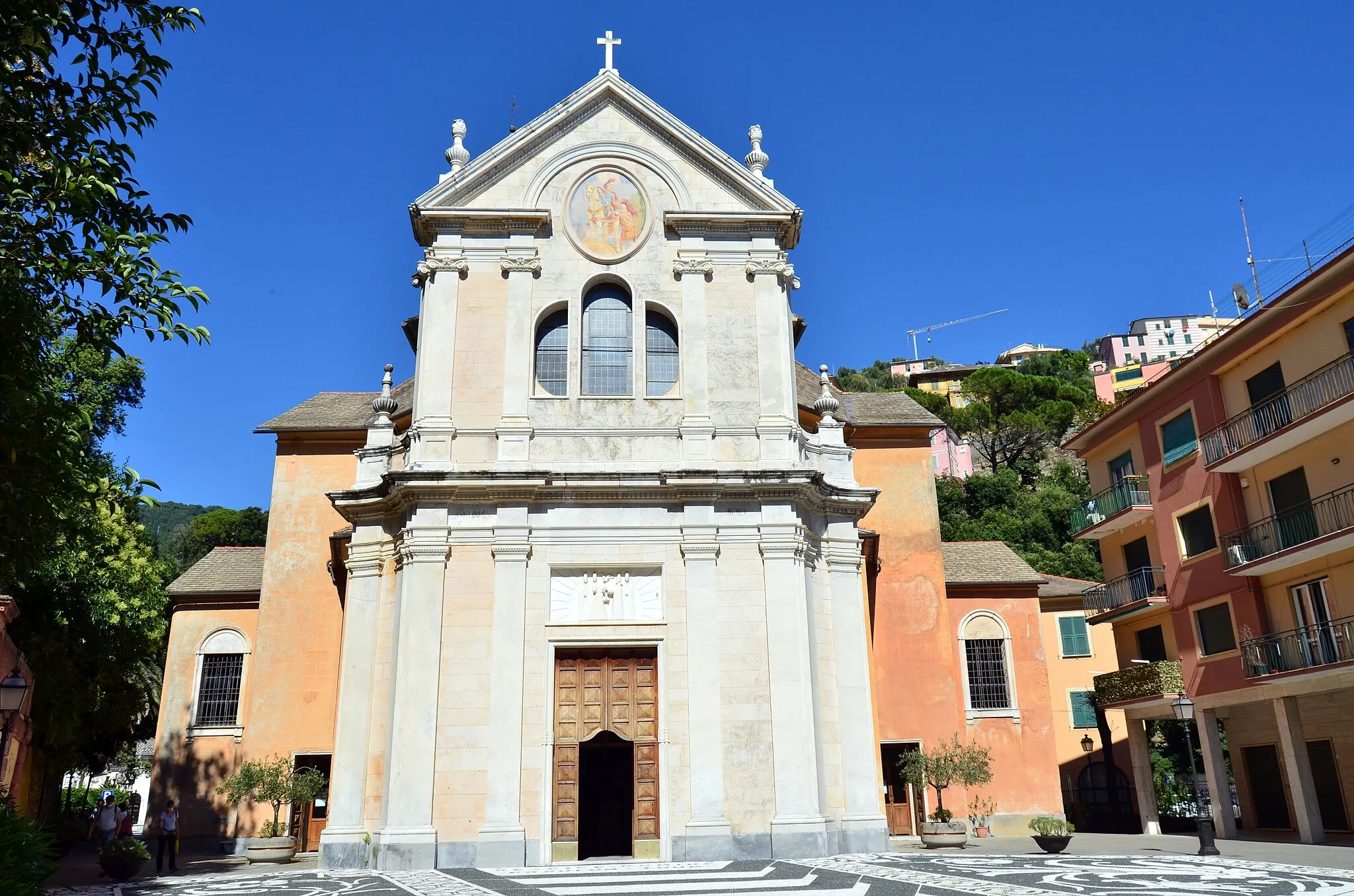 Photo showing: La chiesa di San Martino di Zoagli, Liguria, Italia