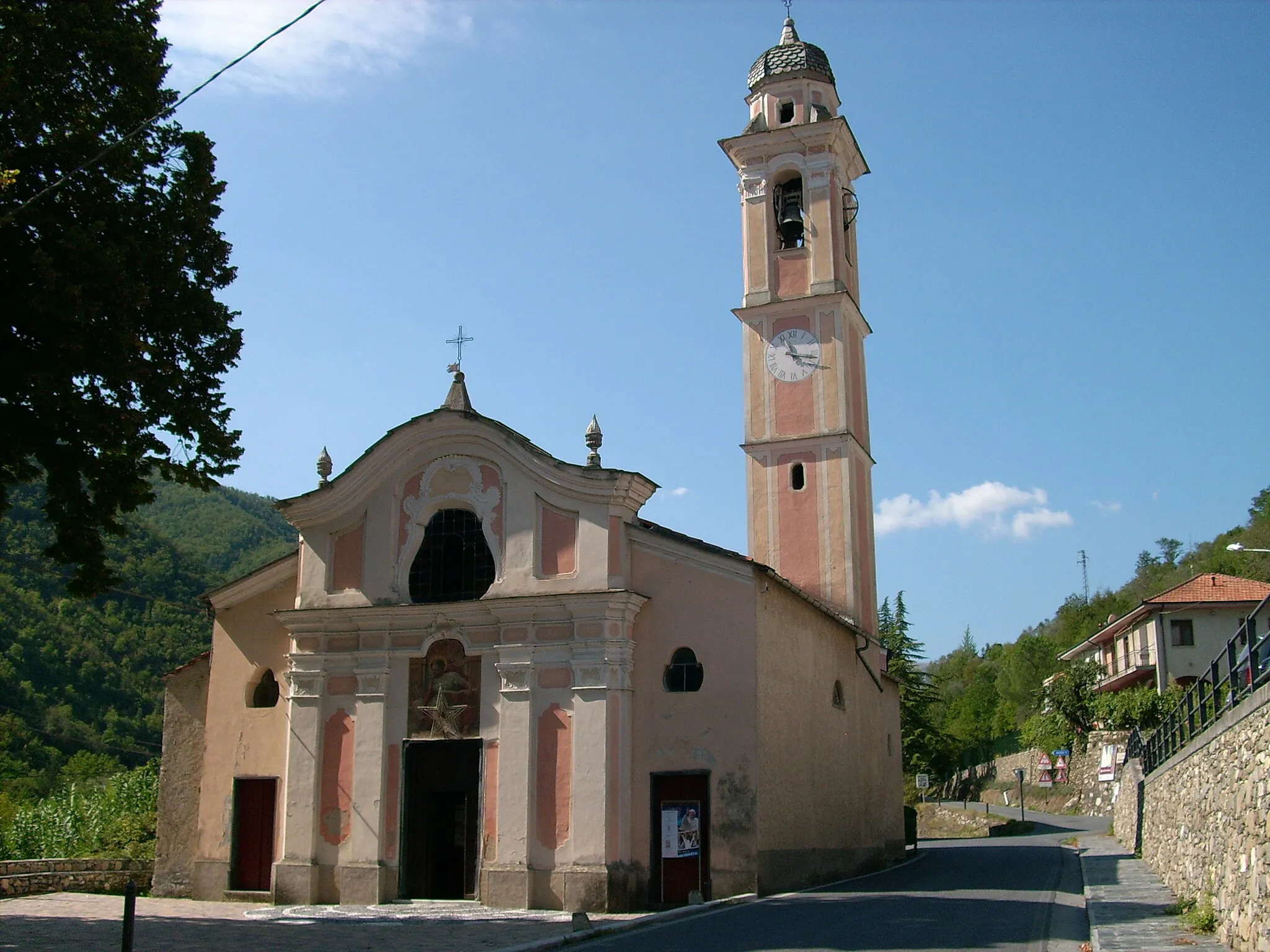 Photo showing: Chiesa di Borghetto d'Arroscia, Liguria, Italia