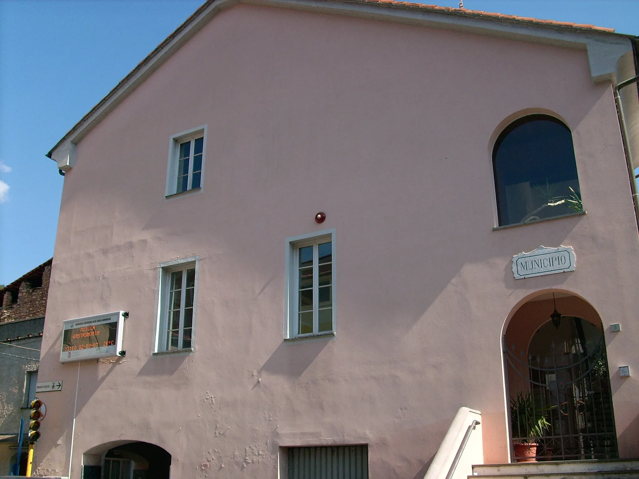 Photo showing: Municipio di Borghetto d'Arroscia, Liguria, Italia
