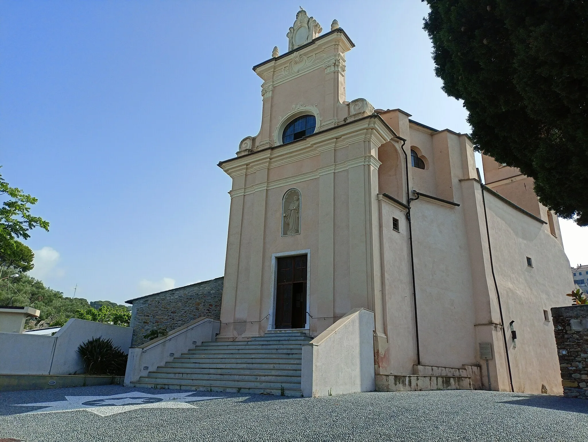 Photo showing: Chiesa di San Nicola da Tolentino Cervo 2