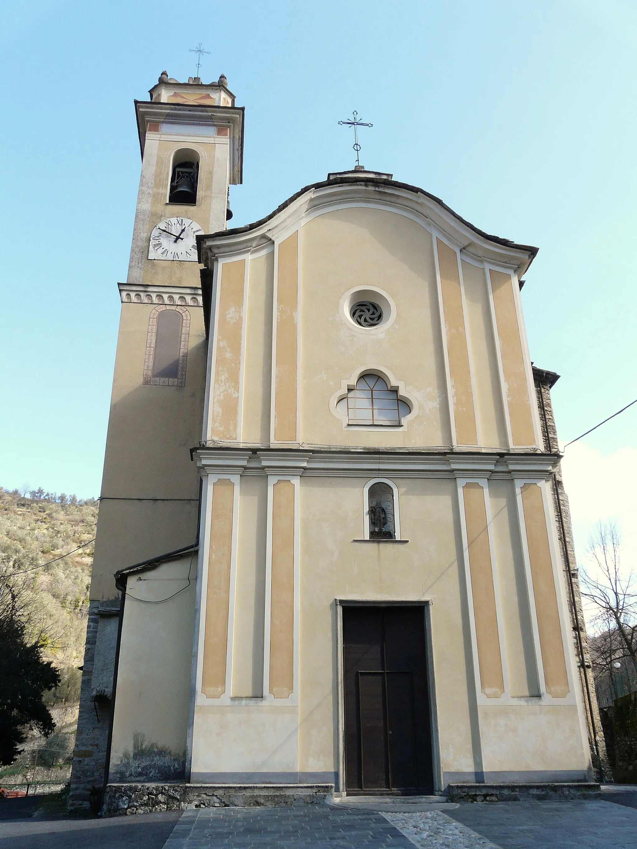 Photo showing: Chiesa di Sant'Antonio, Lavina, Rezzo, Liguria, Italia