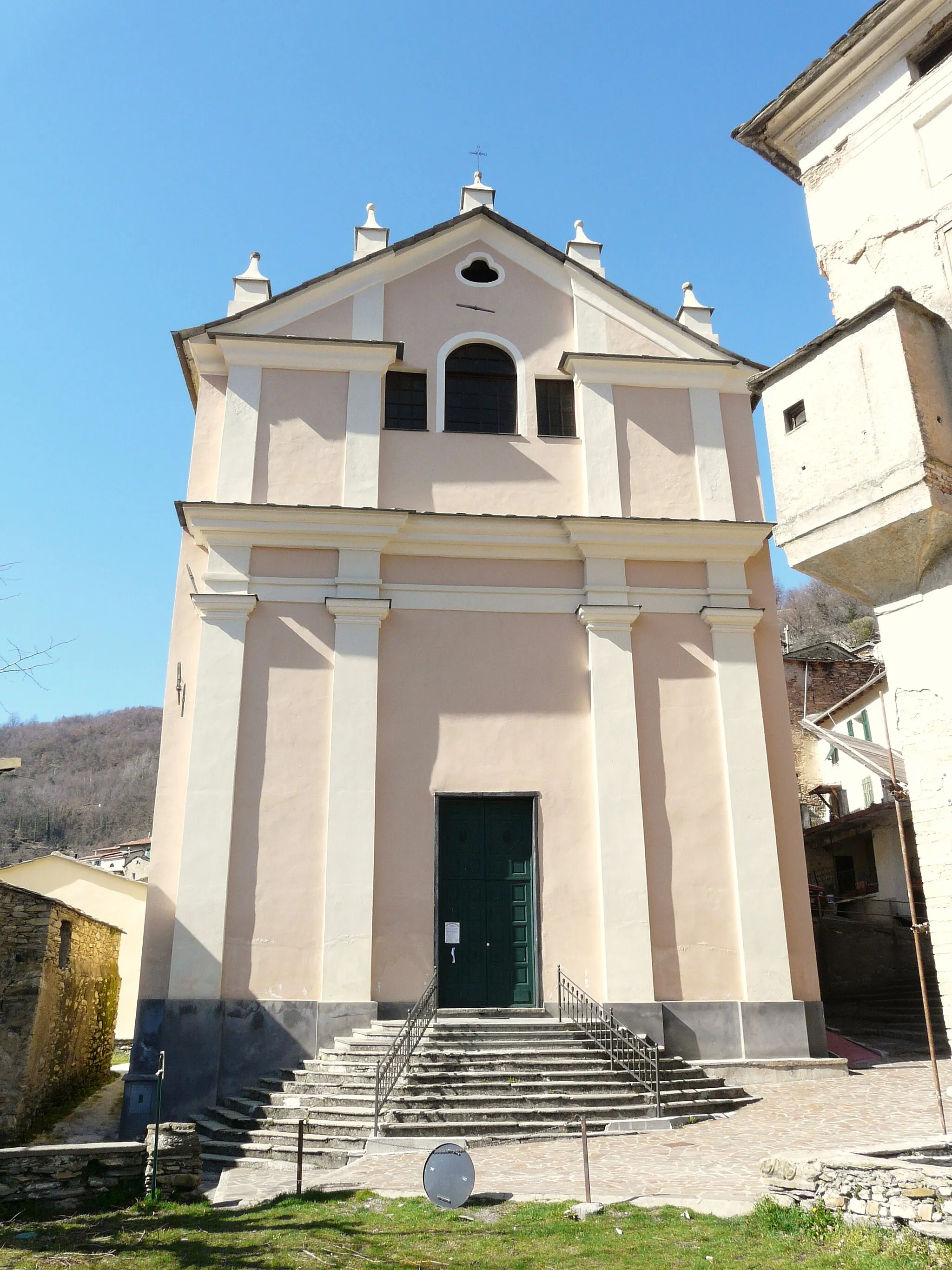 Photo showing: Chiesa di San Martino, Rezzo, Liguria, Italia