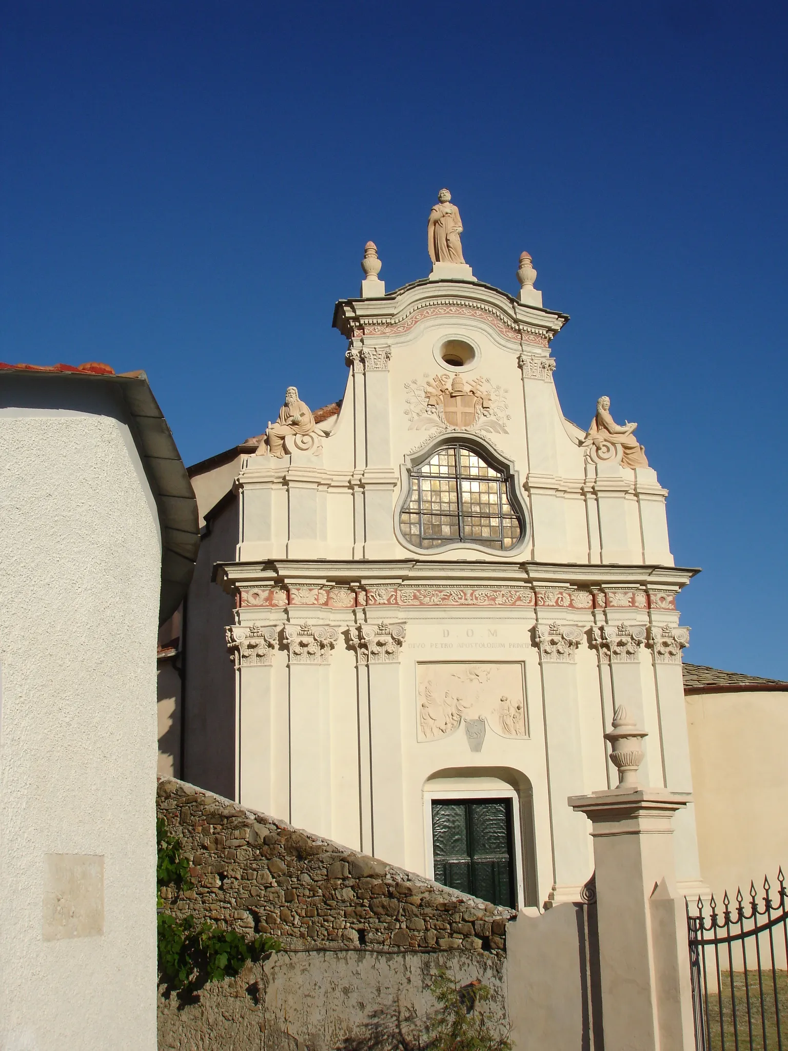 Photo showing: Church of St.Peter in Diano San Pietro (Imperia, Italy)