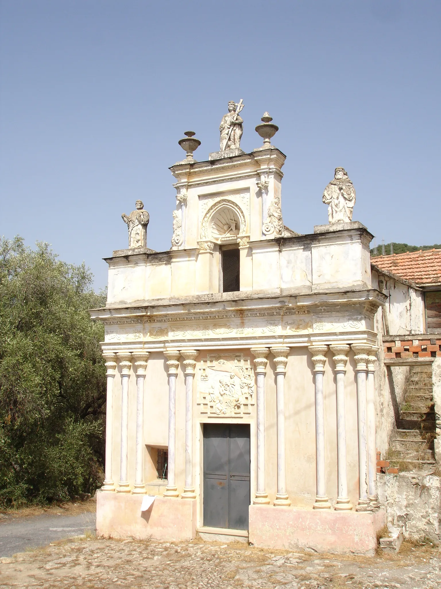 Photo showing: Oratorio di San Giovanni Battista in Diano Borganzo, commune of Diano San Pietro, province of Imperia, Italy