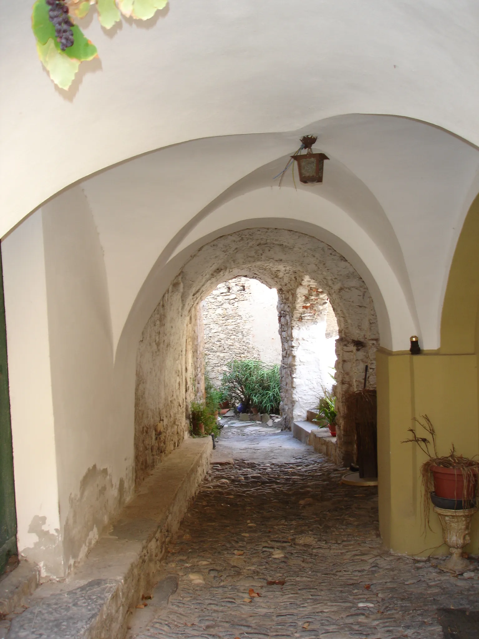 Photo showing: Autore Tony Frisina, 23 agosto 2007, Diano San Pietro (IM) - Una via del vecchio centro storico.