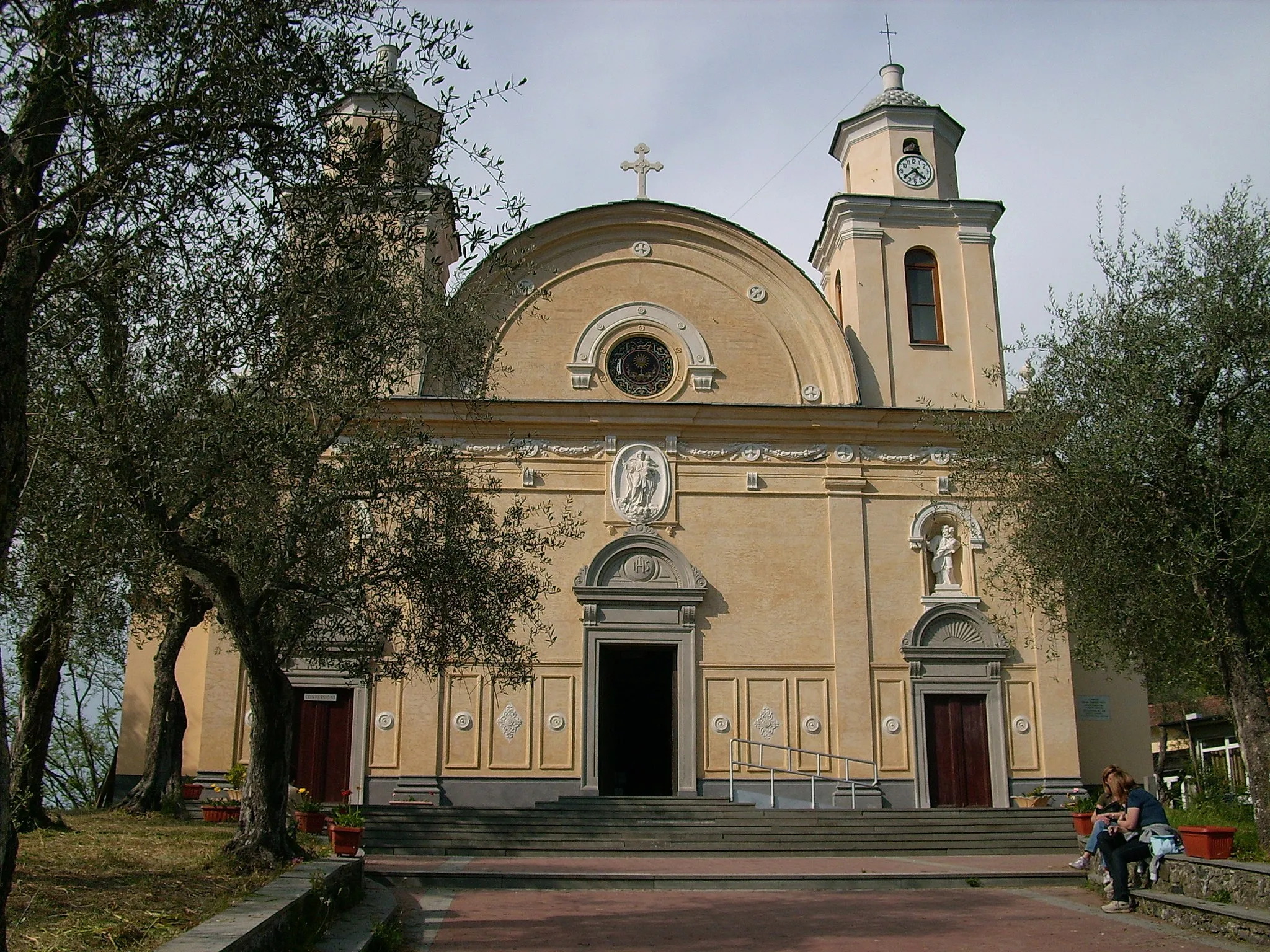 Photo showing: Santuario della Madonna di Roverano di Borghetto di Vara, Liguria, Italia