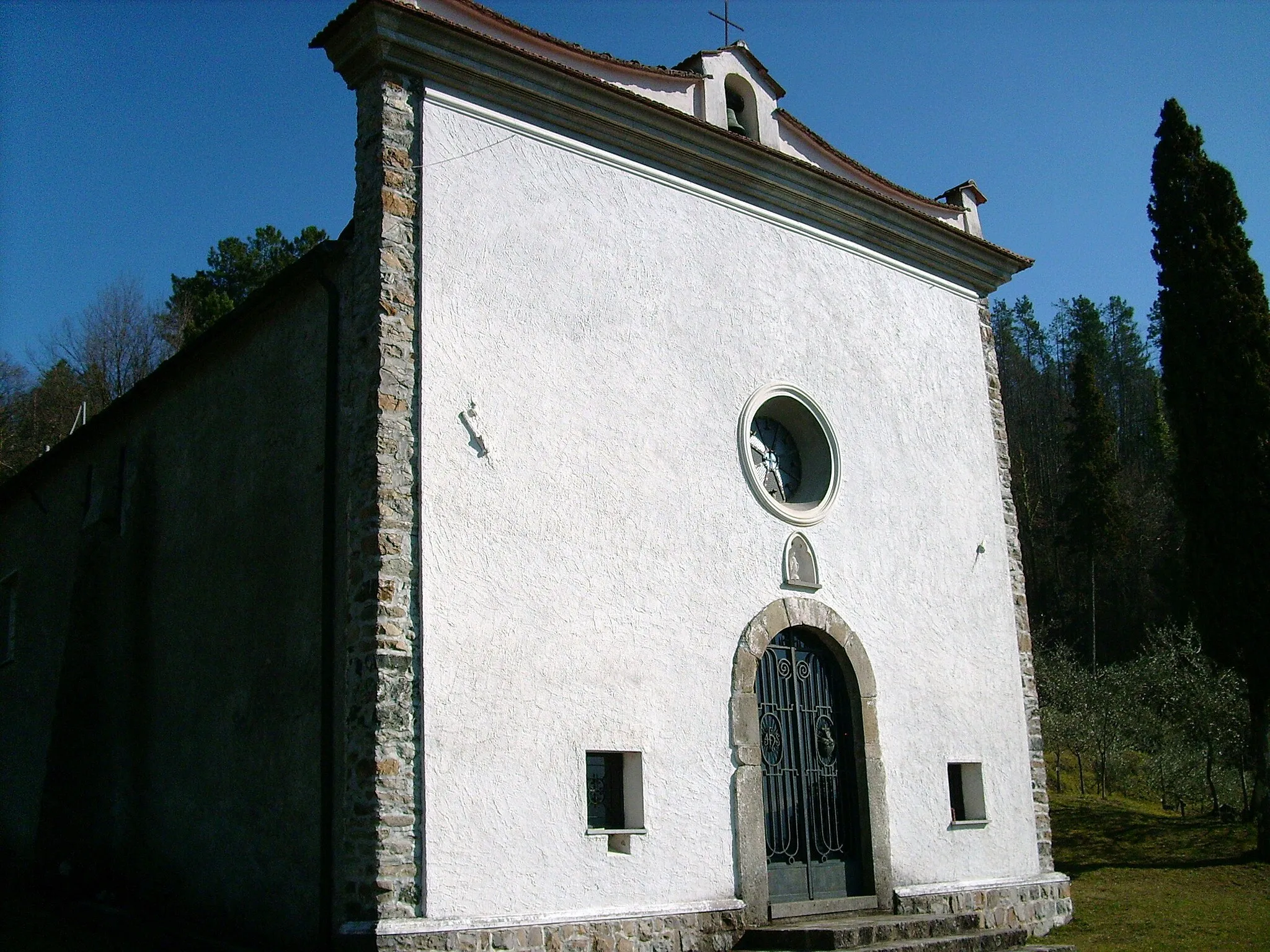 Photo showing: Santuario della Madonna dell'Olivo, Brugnato, Liguria, Italy