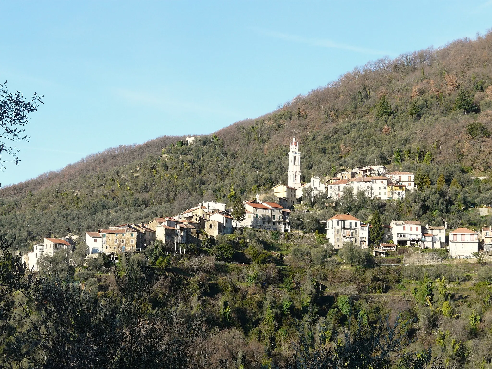 Photo showing: Frazione Degna di Casanova Lerrone, Liguria, Italia